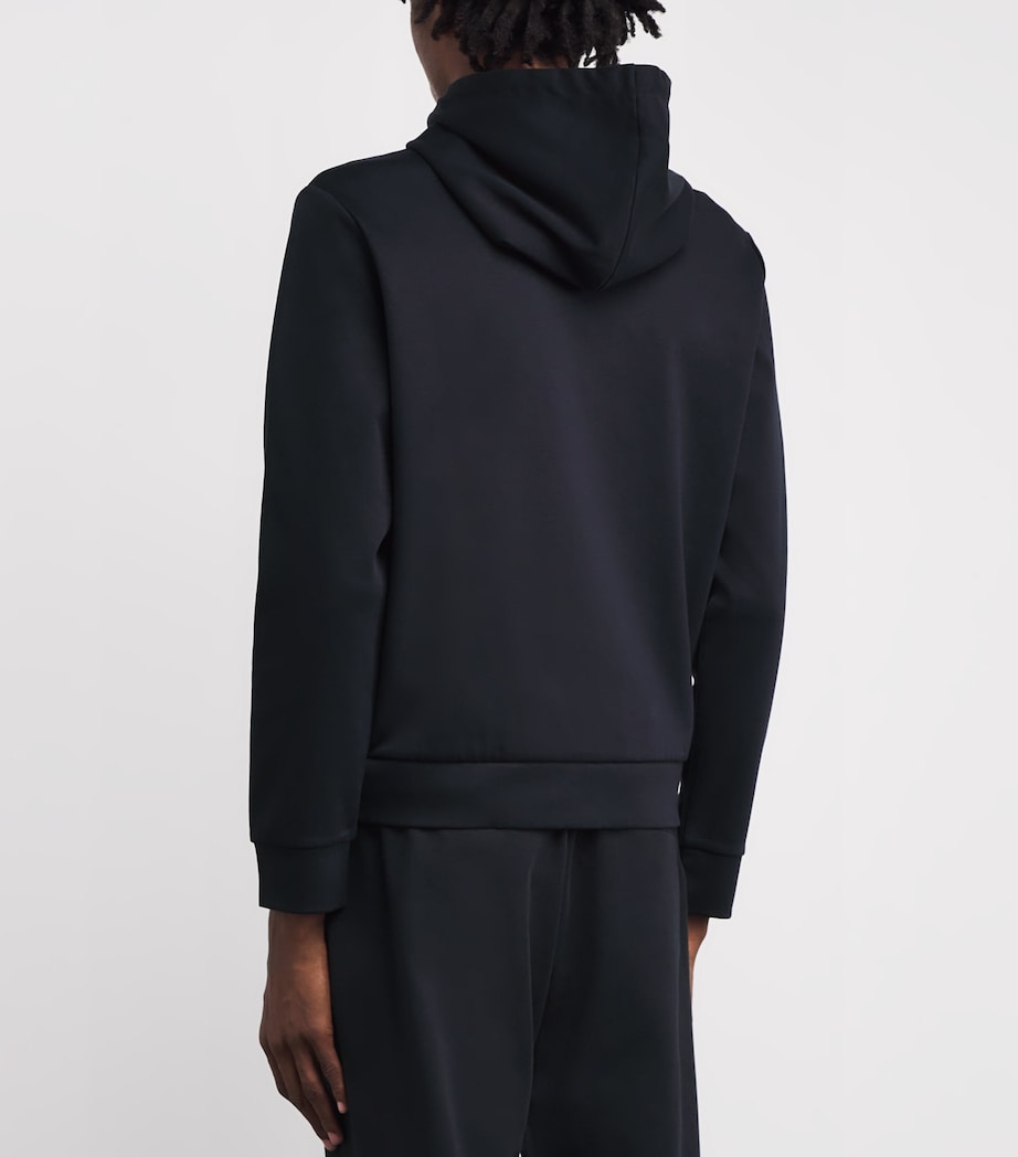 Cotton-Blend Logo Zip-Up Hoodie 920 Image 4