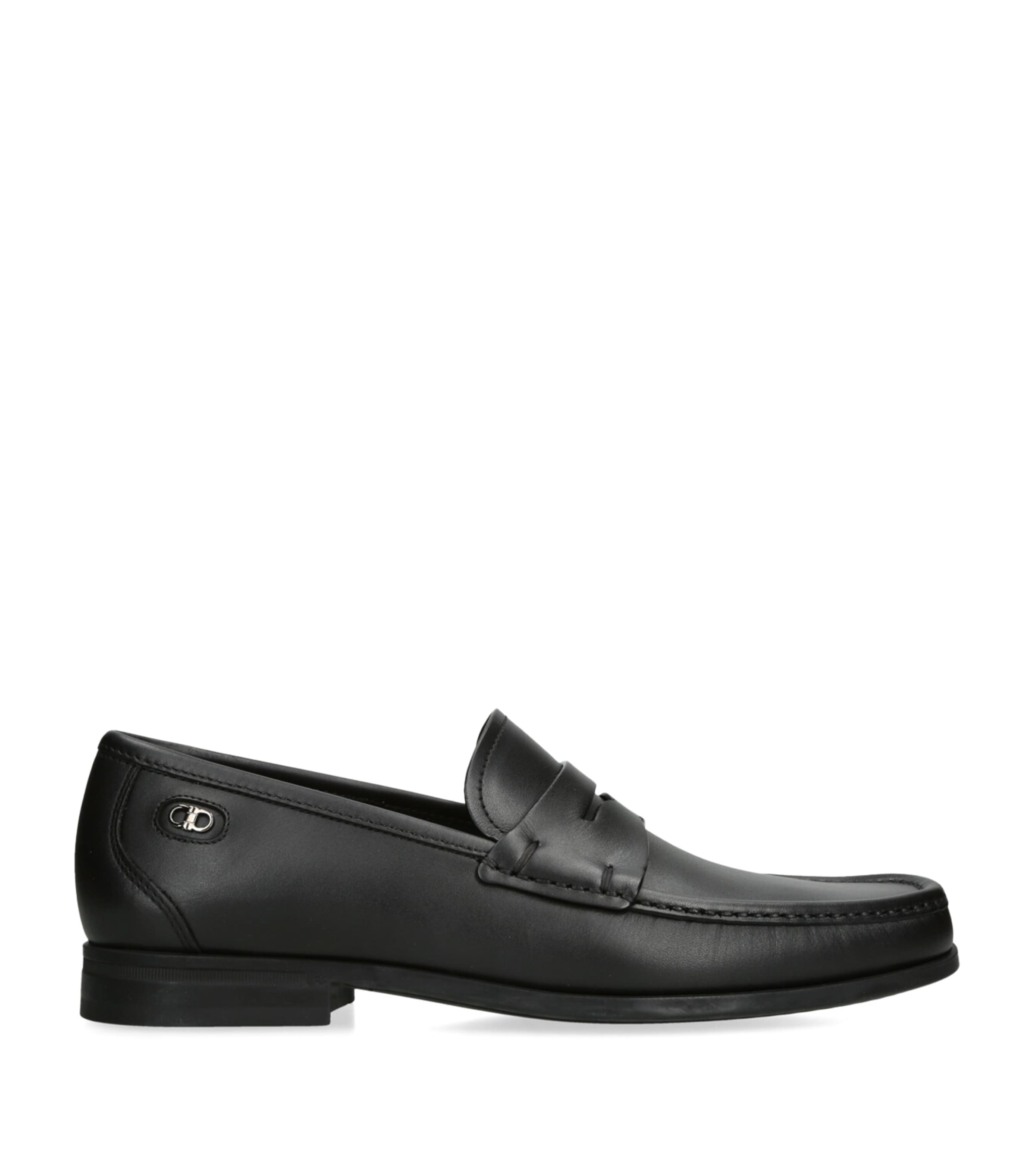 Salvatore Ferragamo Leather Athen Penny Loafers | Wedding | For the Groom | Shoes | Men New In | Mens Shoes | Holiday Shop | Mens | Loafers | Men Shoes | Designers | Ferragamo | Partywear