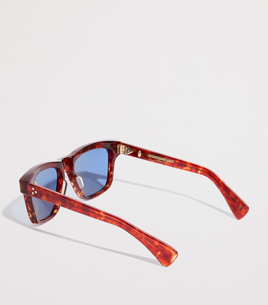 Jacques Marie Mage Acetate Lankaster Rectangle Sunglasses Breccia Image 3