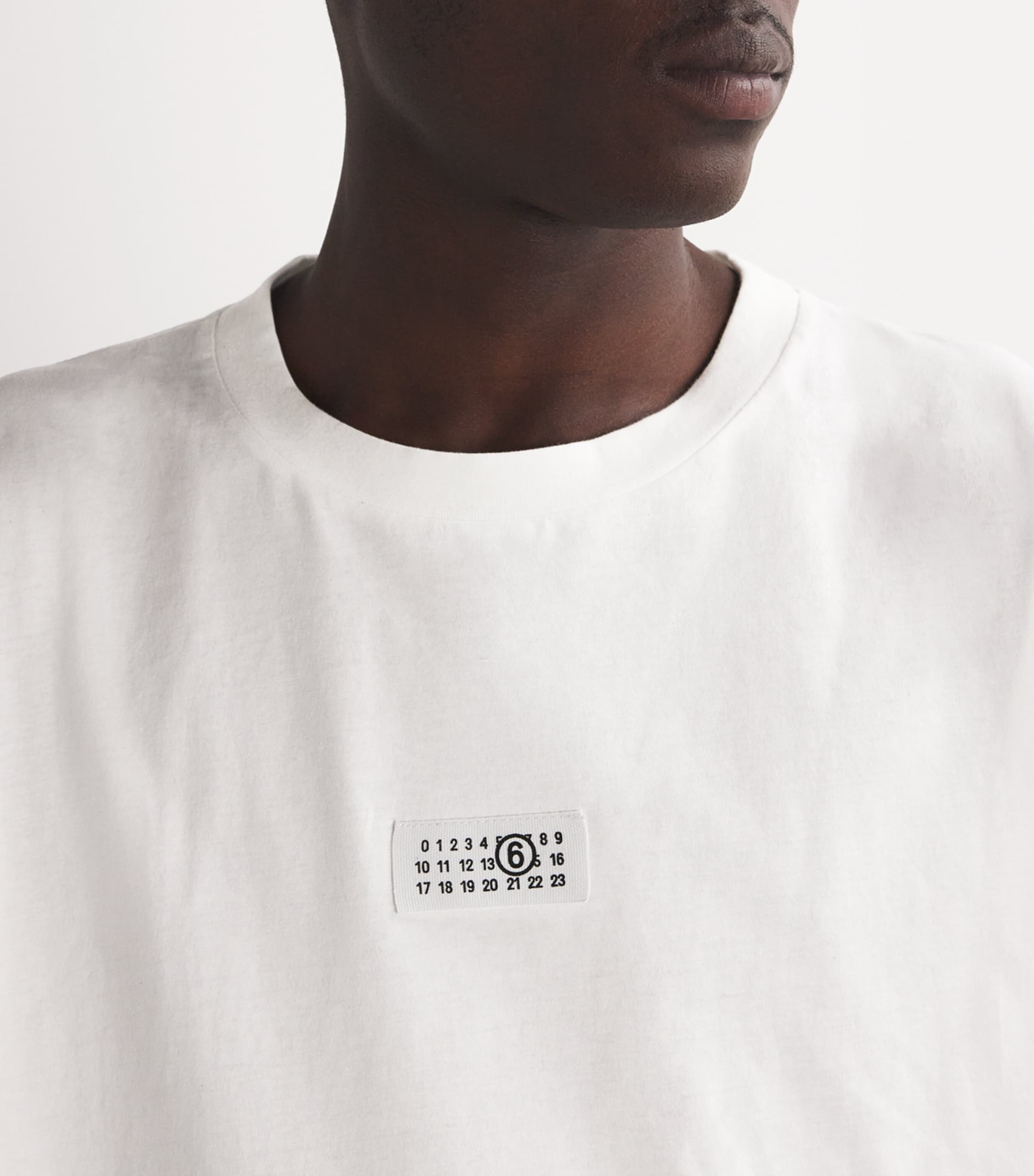 2025 お歳暮【公式】 - 人気ブランド MM6 Maison Margiela Cotton Numeric Tab T-Shirt | Harrods US トップス