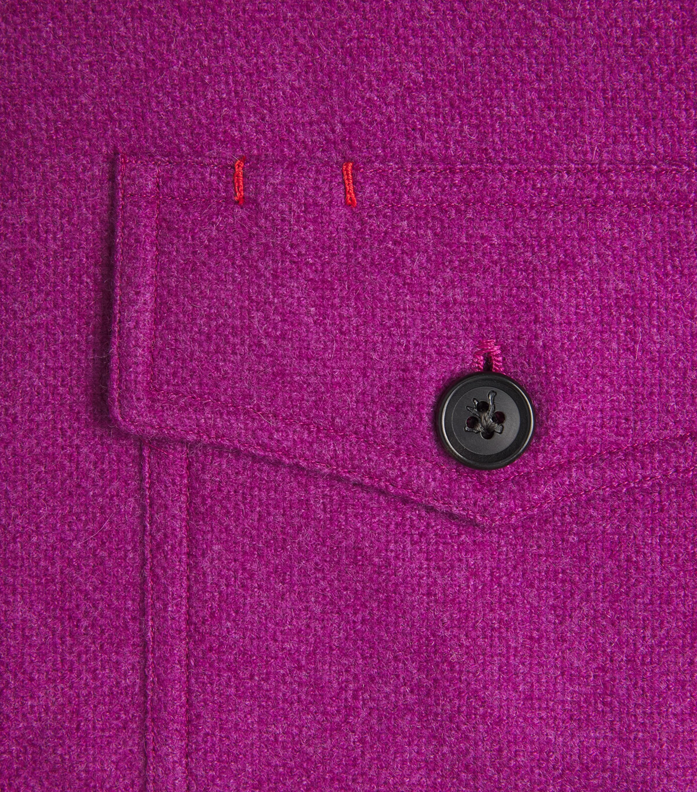 Isaia Mens Cashmere Overshirt Image 6
