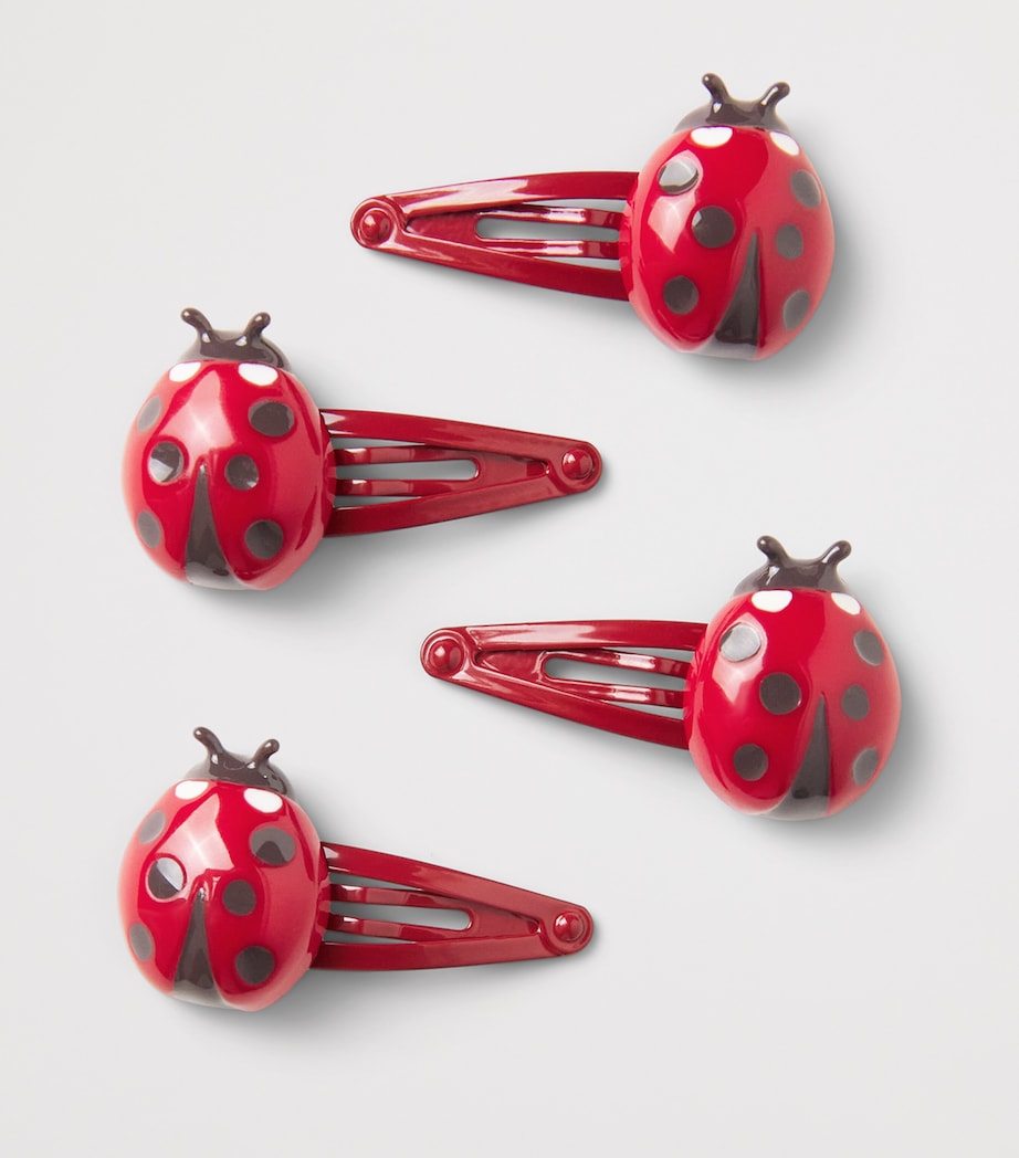 KONGES SLOJD Ladybug Hair Clips (Pack of 4) Image 2