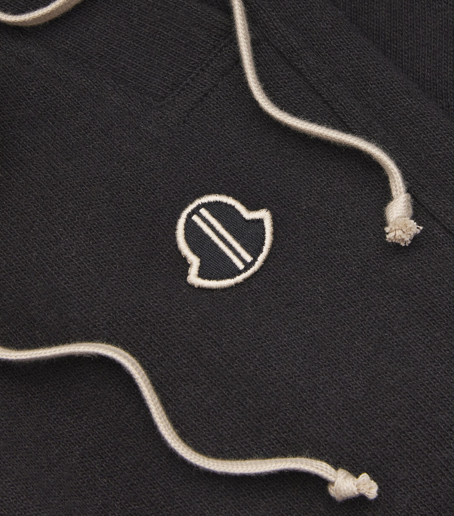 x Moncler Wide-Leg Bella Sweatpants 999/BLACK Image 5