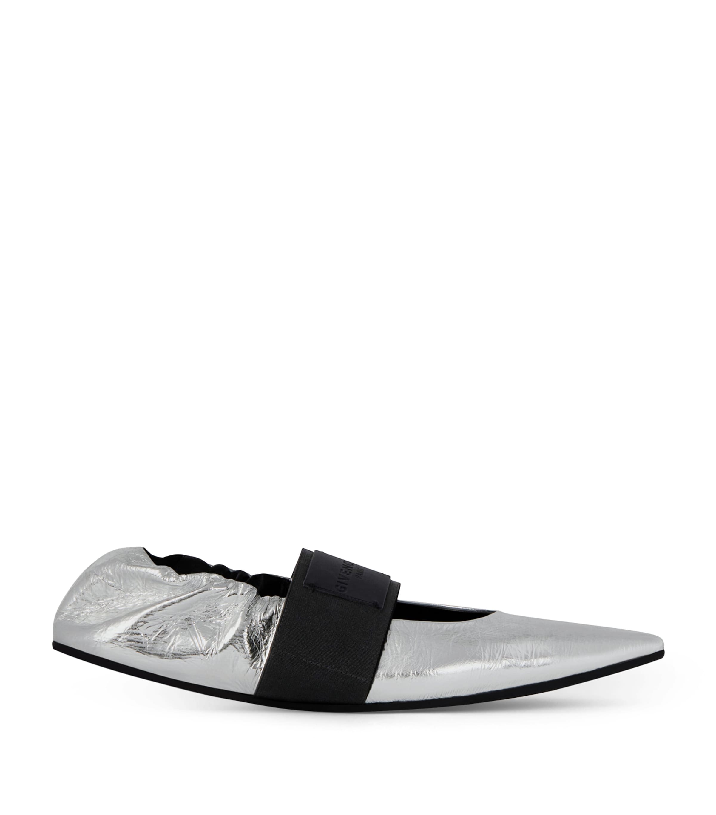 Givenchy Leather Crush Ballet Flats Image 1