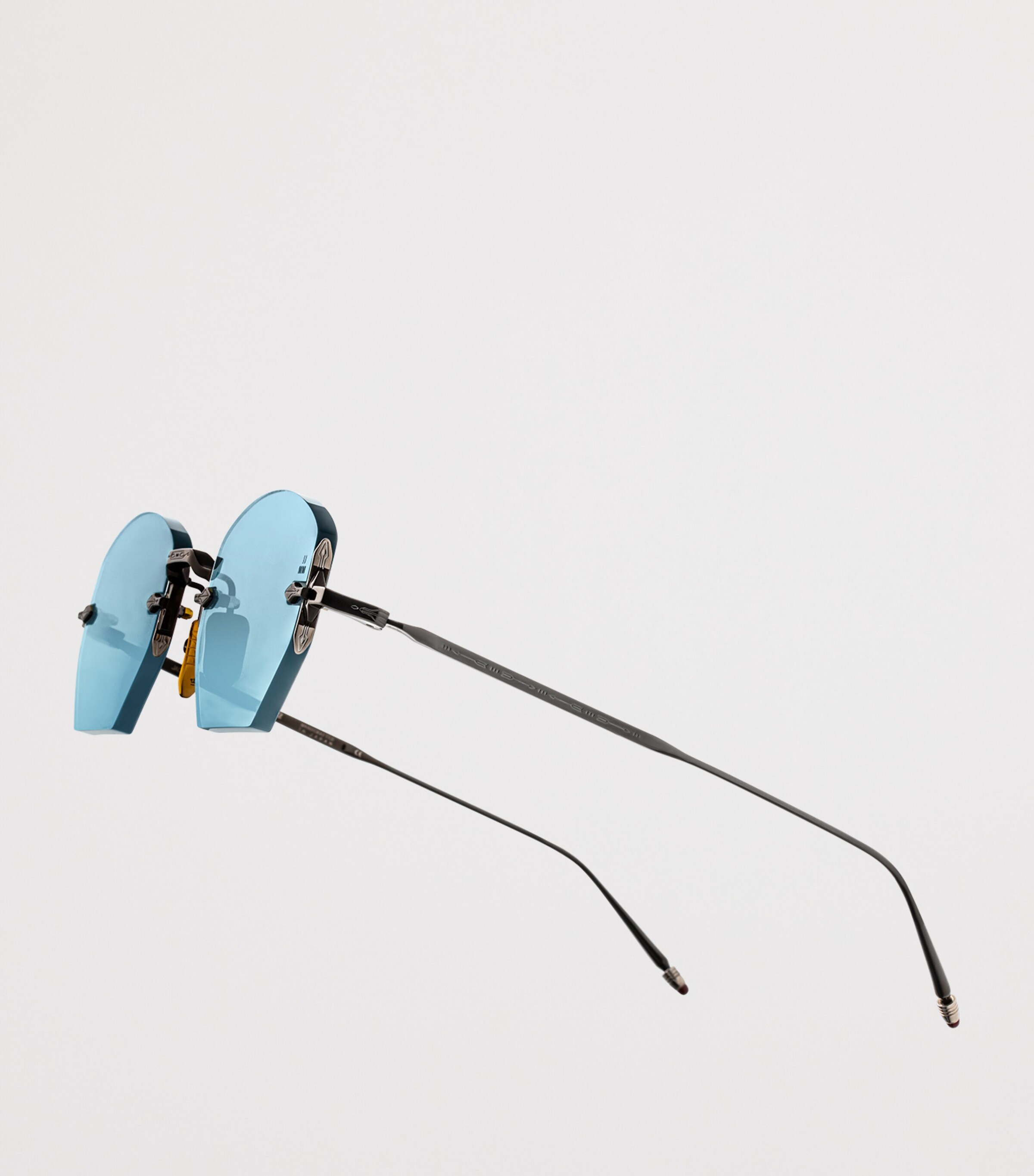 Jacques Marie Mage Titanium Oatman Sunglasses Lagoon Image 8