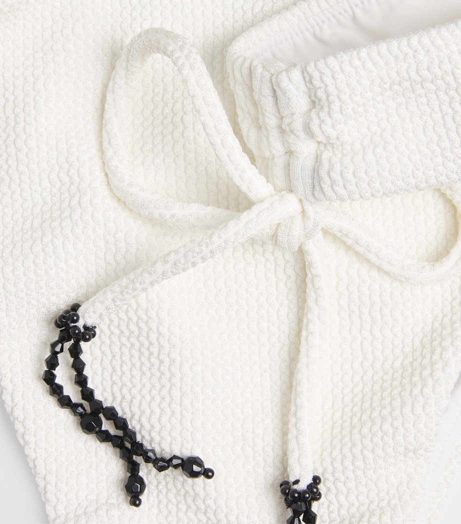 Grace Knit Bikini Bottoms WHITE Image 4