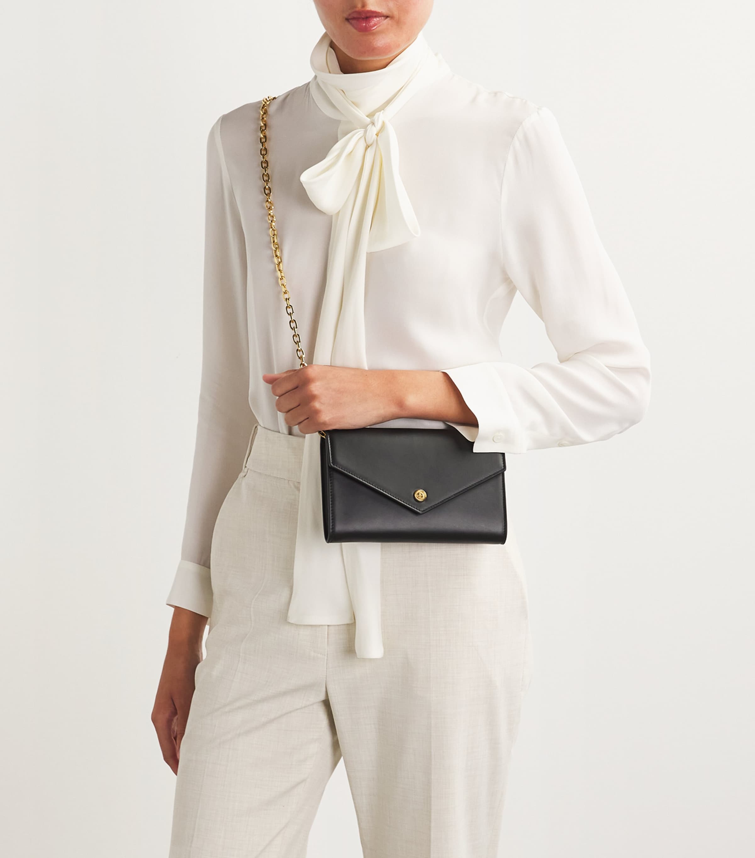 Leather Chain Wallet BLACK Image 2