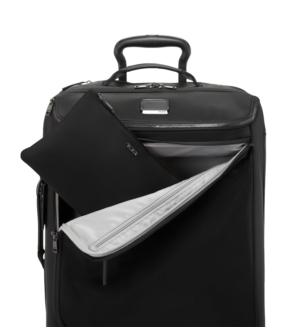 Nylon Voyageur Just in Case Foldable Bag BLACK GUNMETAL T522 Image 6