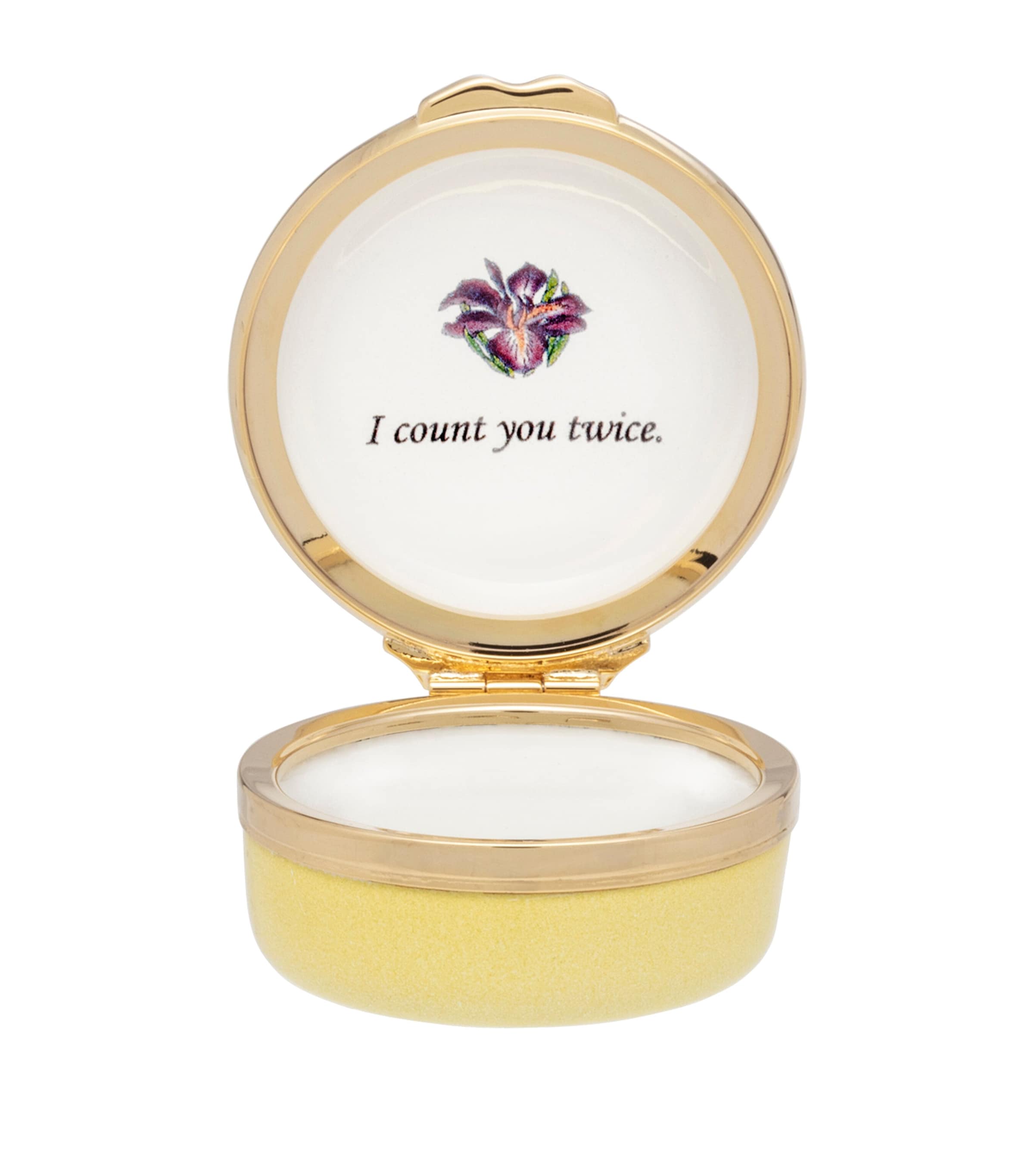 Halcyon Days Enamel When I Count My Blessings Box Image 2