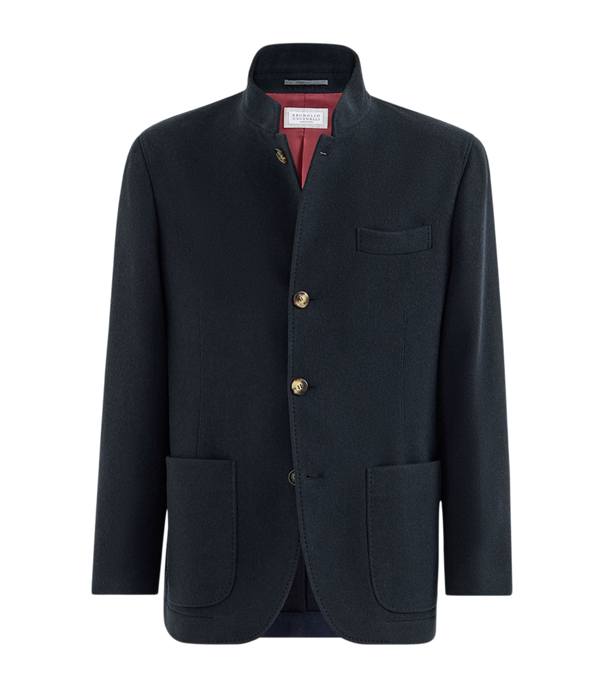 Brunello Cucinelli Mens Cashmere Blazer Image 1