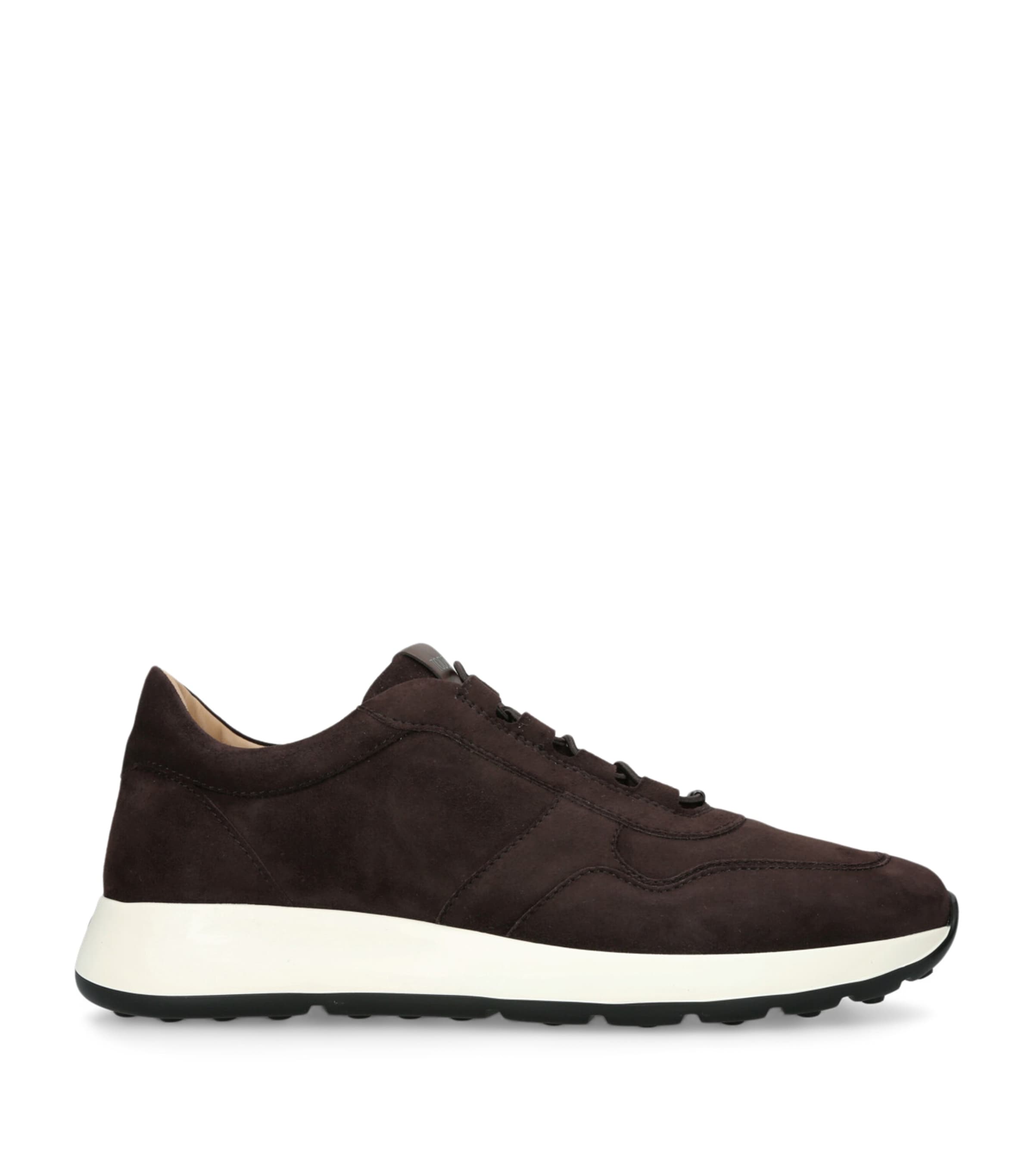 Tod's Suede Allacciato 79k Sneakers In Brown