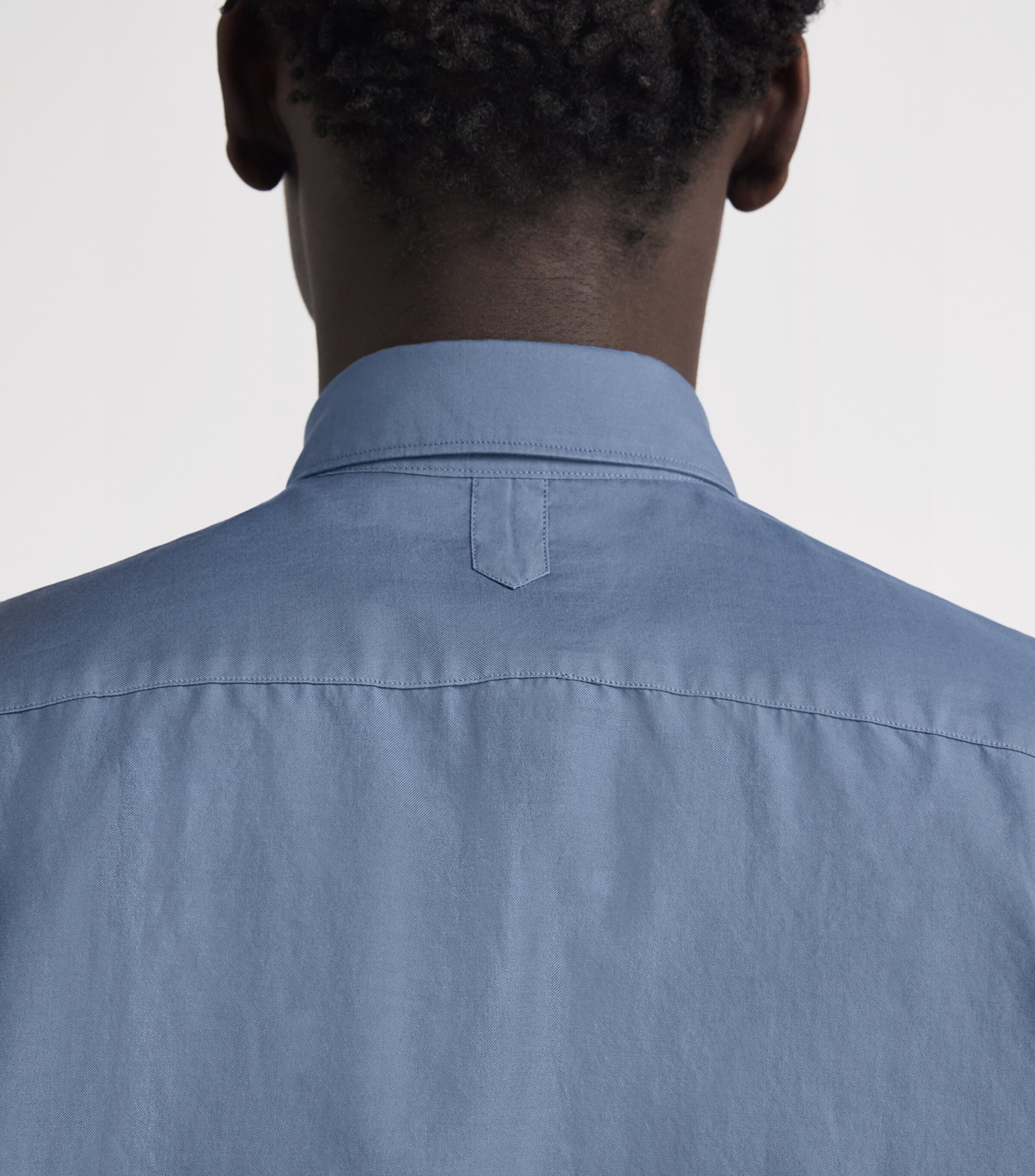 Canali Mens Cotton-Silk Shirt Image 3