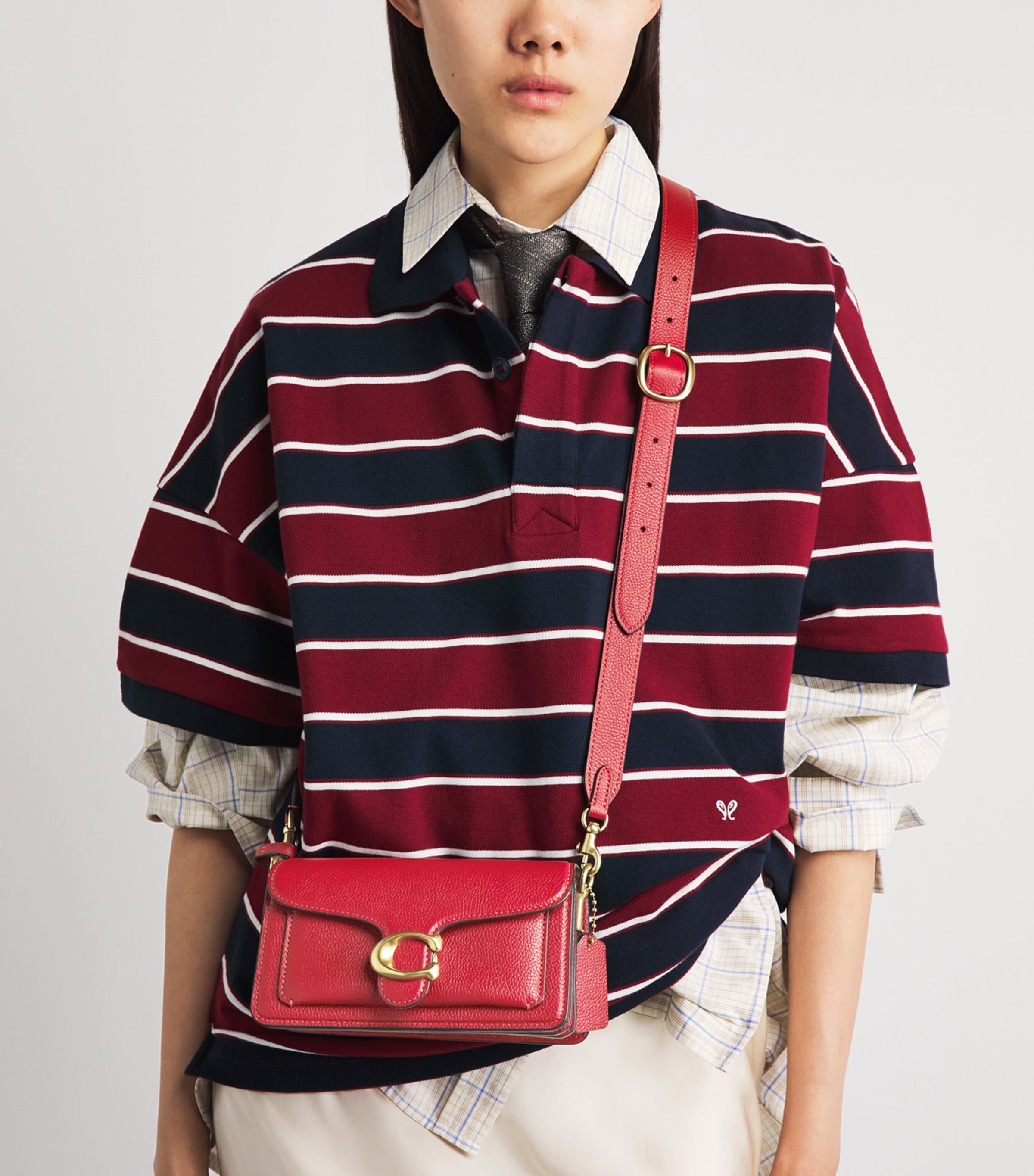Coach Pebbled Leather Tabby 20 Shoulder Bag Image 2