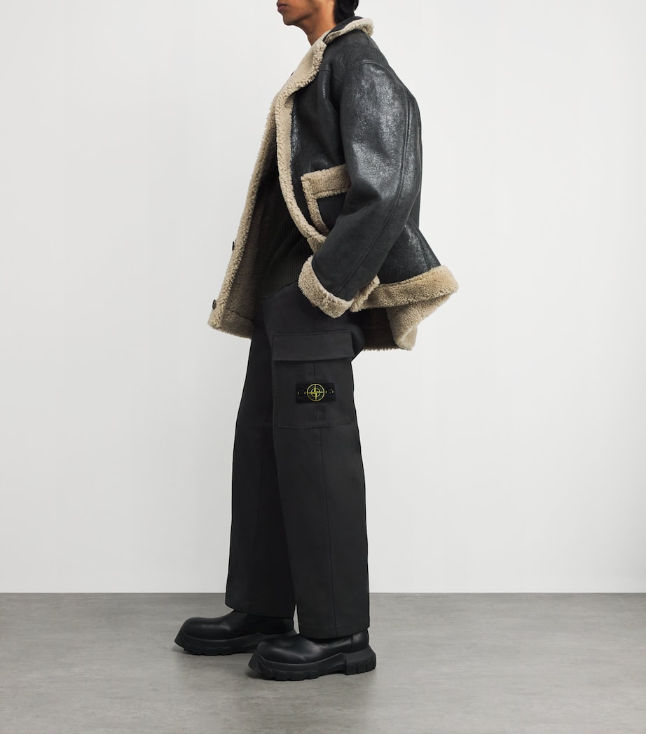Cotton Cargo Trousers V0029 Image 2