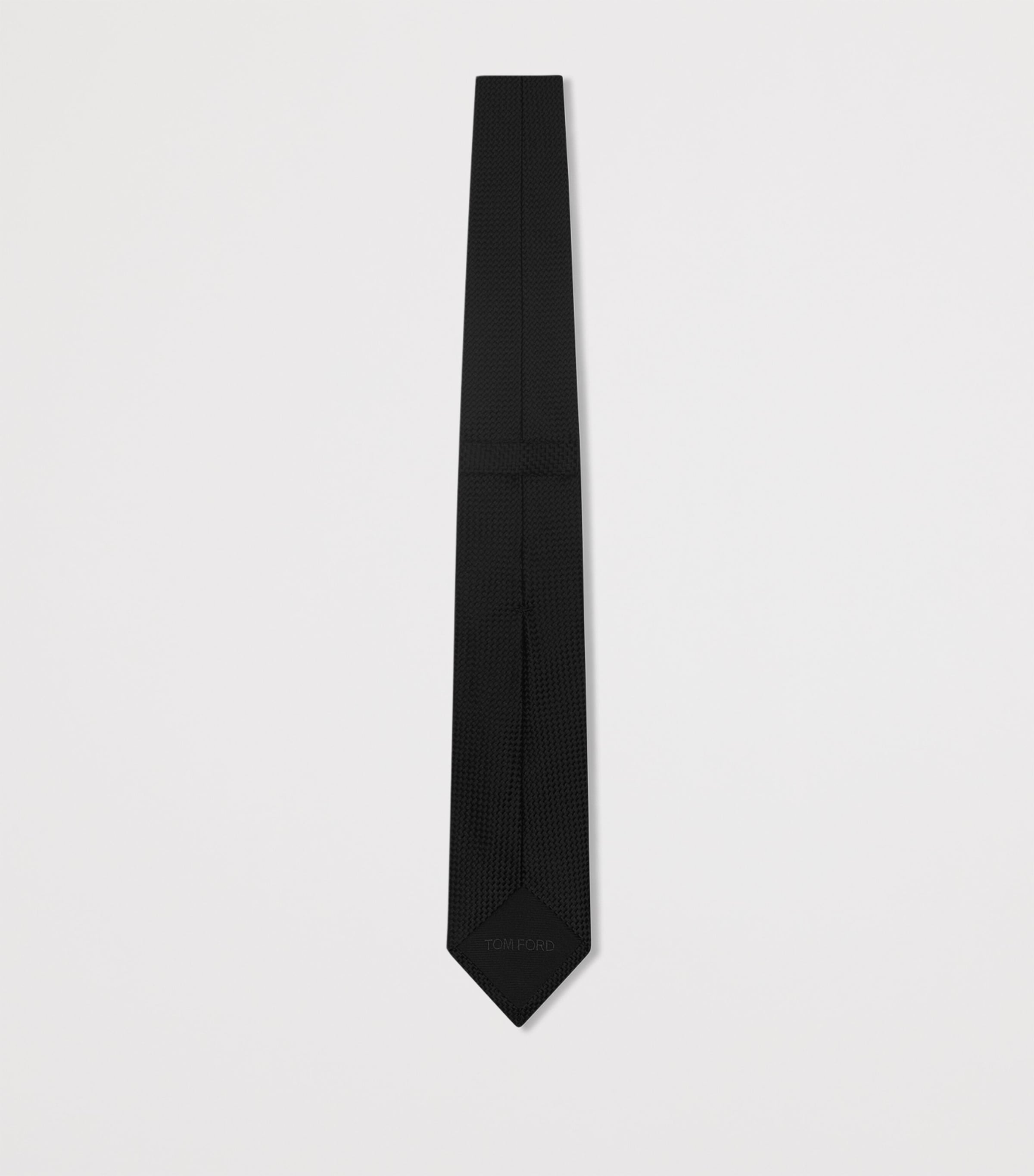 TOM FORD Silk Micro Jacquard Tie Image 2