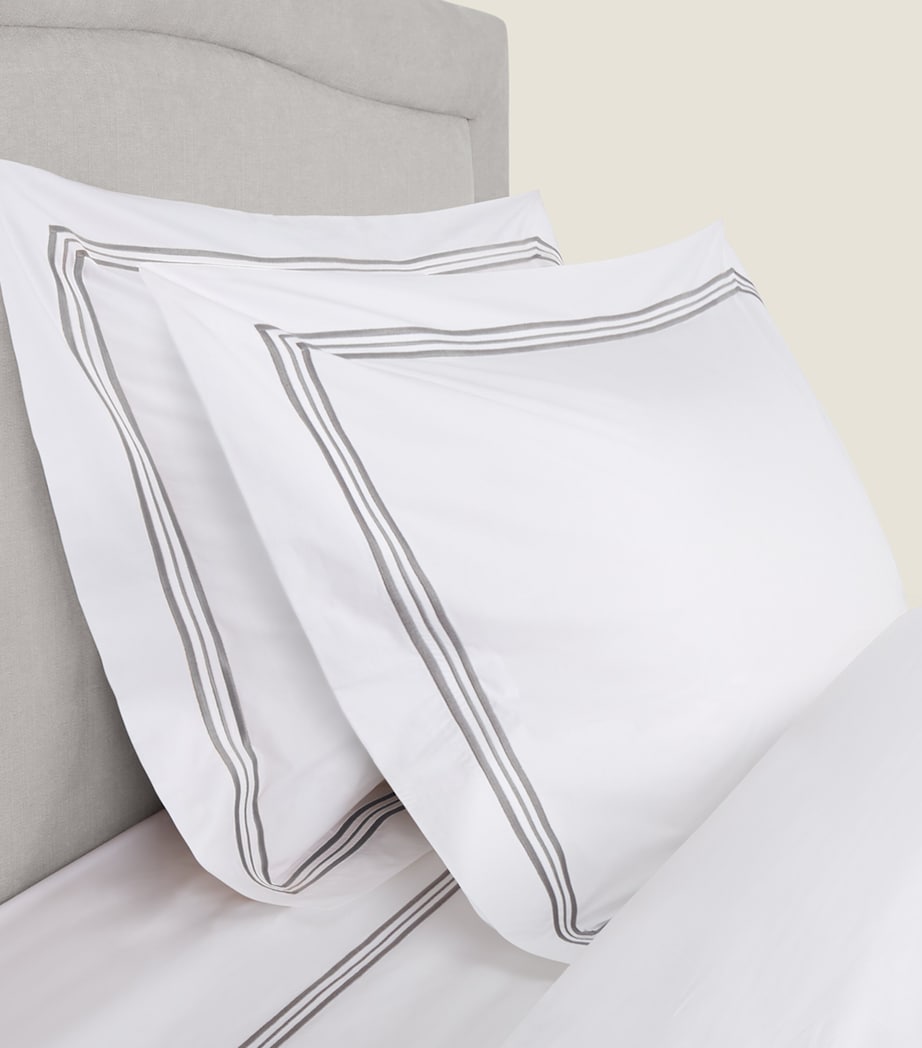 Triplo Boudoir Pillowcase (30cm x 40cm) BN51  WHITESLATE G Image 2
