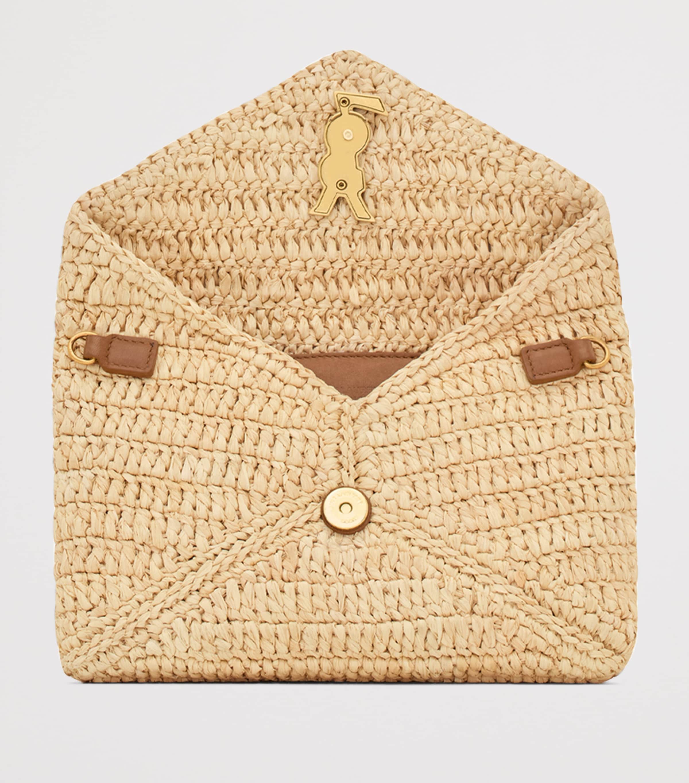 Raffia Cassandre Pouch on Chain 2791 Image 4