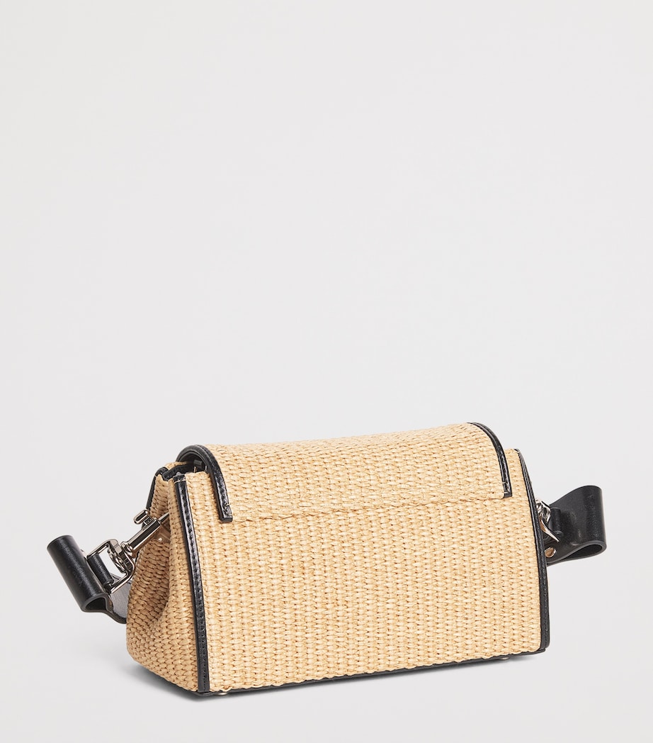 Vivienne Westwood Medium Raffia Hazel Shoulder Bag Natural Image 3