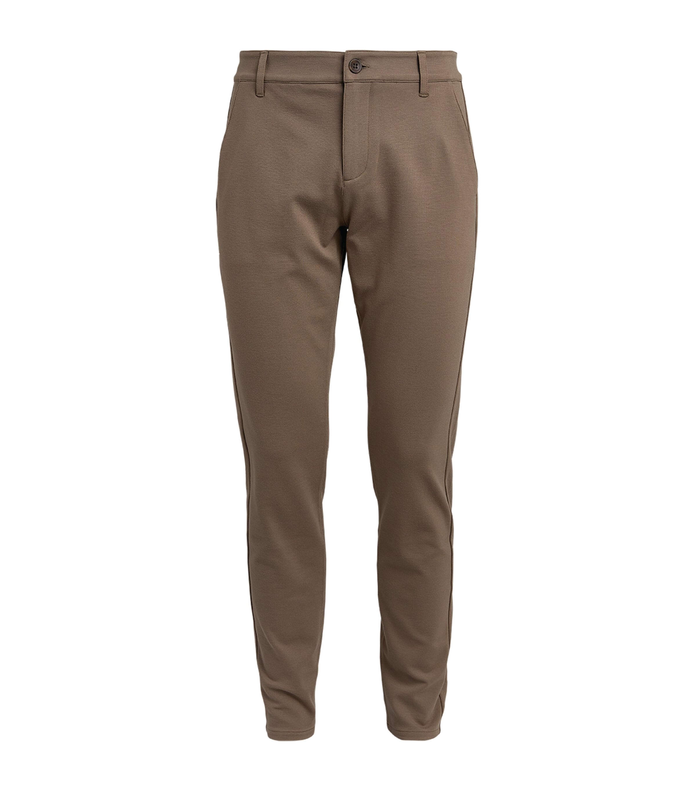 Shop Paige Stafford Trousers In Beige