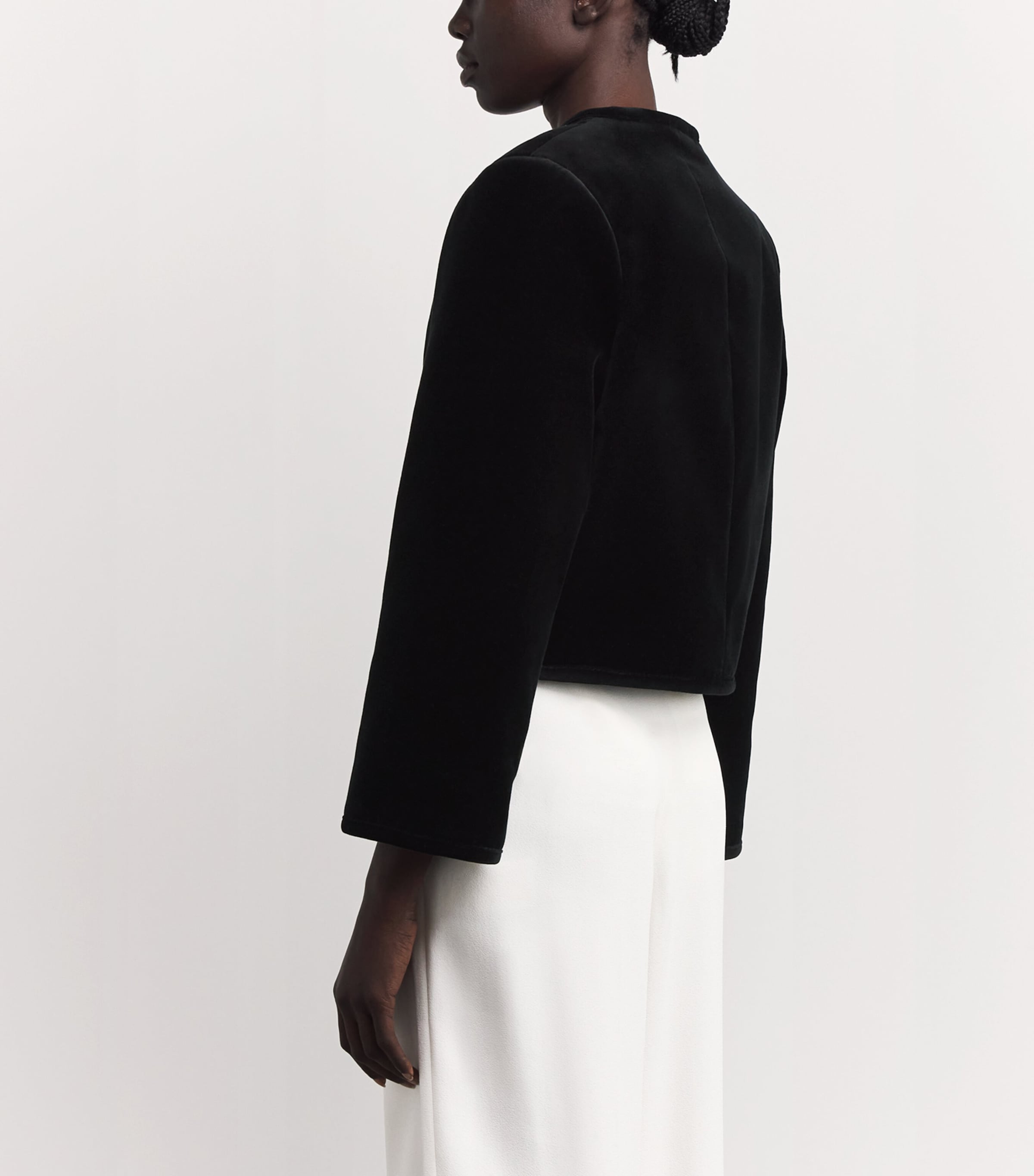 Velvet Cora Jacket BLACK Image 4