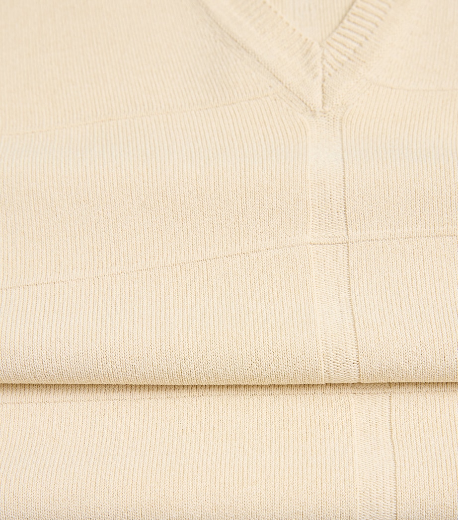 Grid Knit Tank Top AFFOGATO Image 5