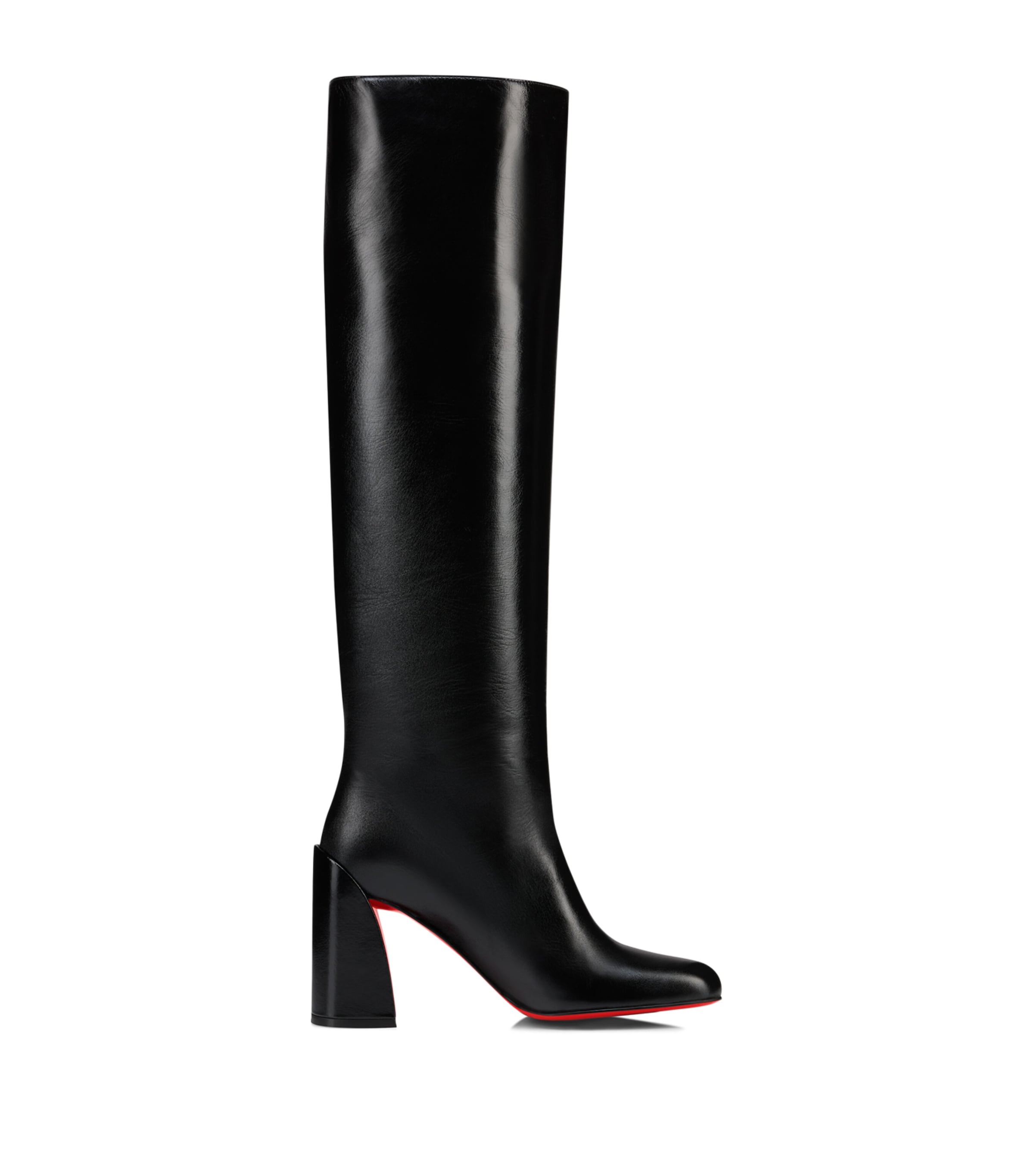 Janitta Leather Knee-High Boots 85 BK01 Image 3