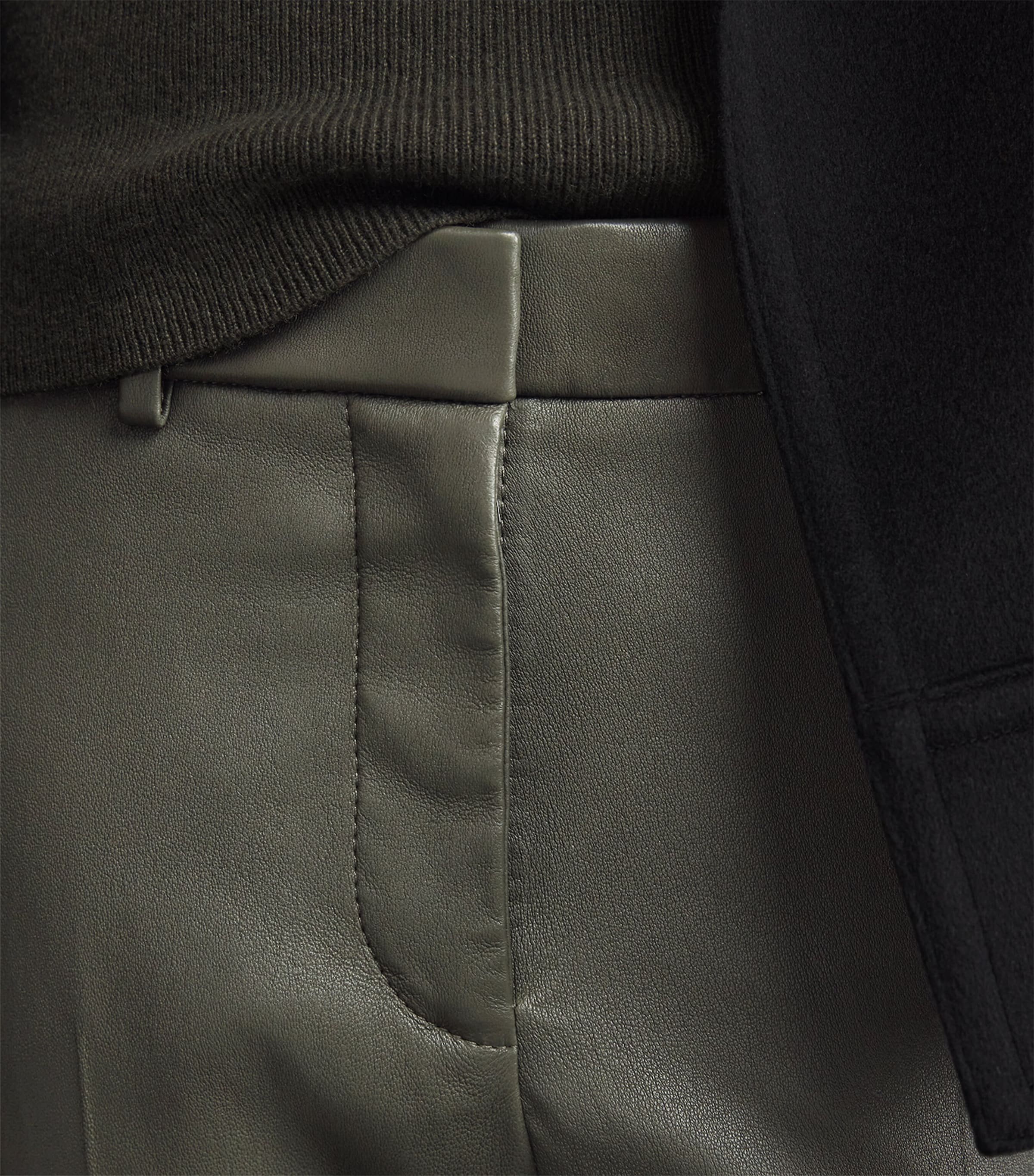 Coleman Leather Trousers PALM LEAF Image 6