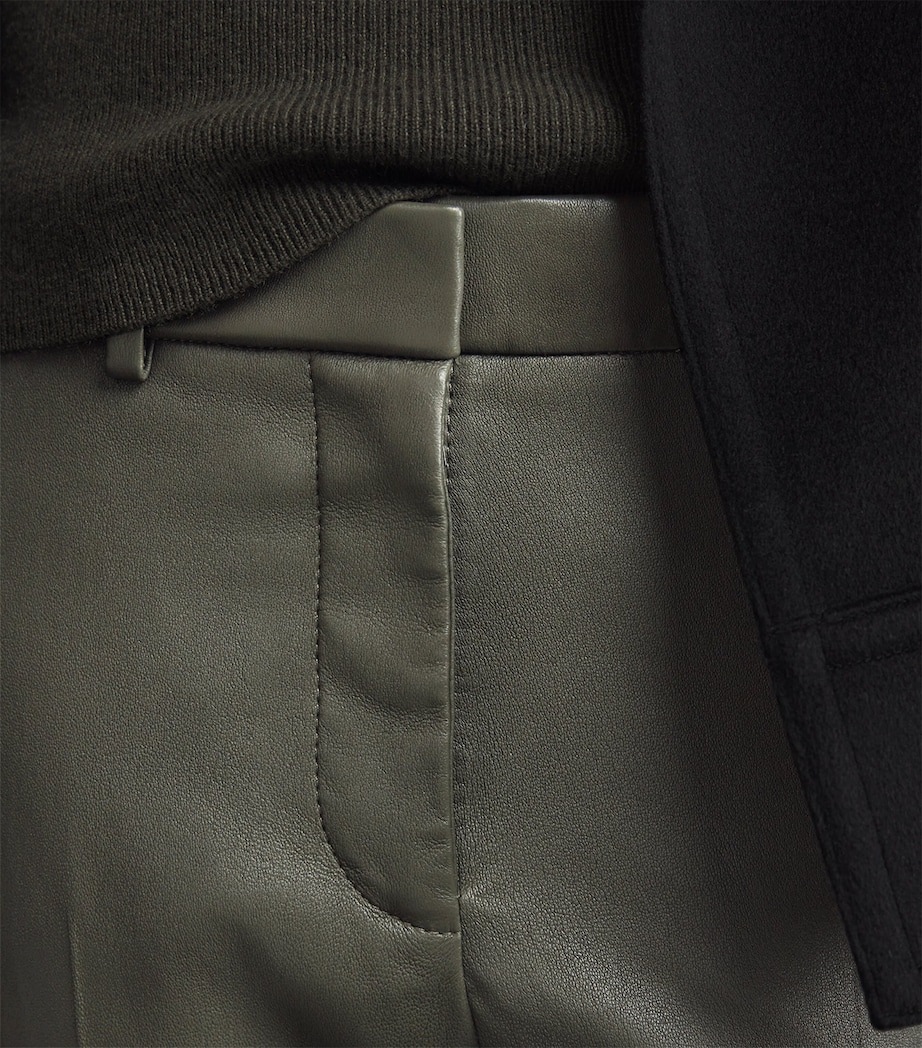 Coleman Leather Trousers PALM LEAF Image 6