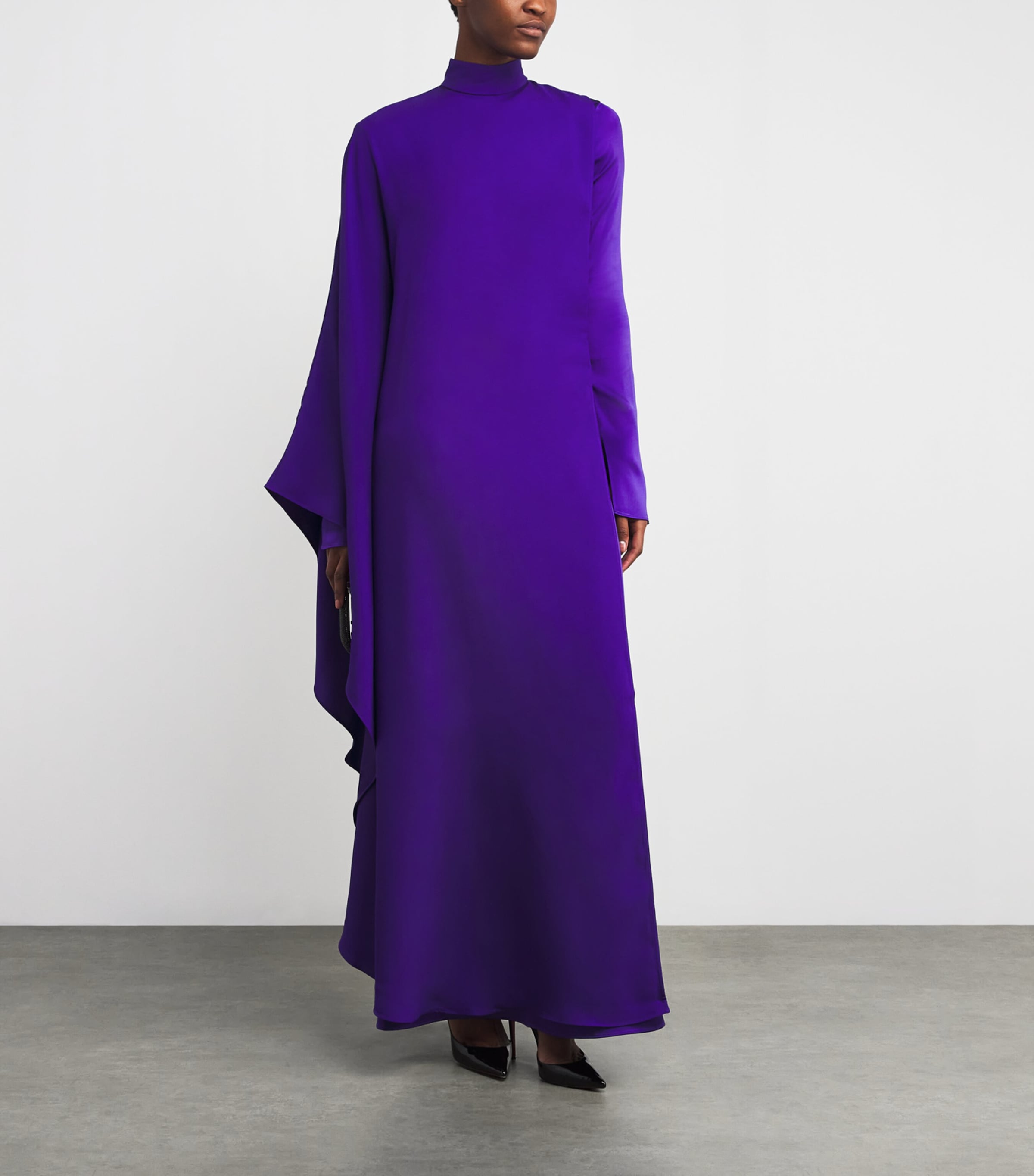 Crepe Michele Gown VIOLET Image 2