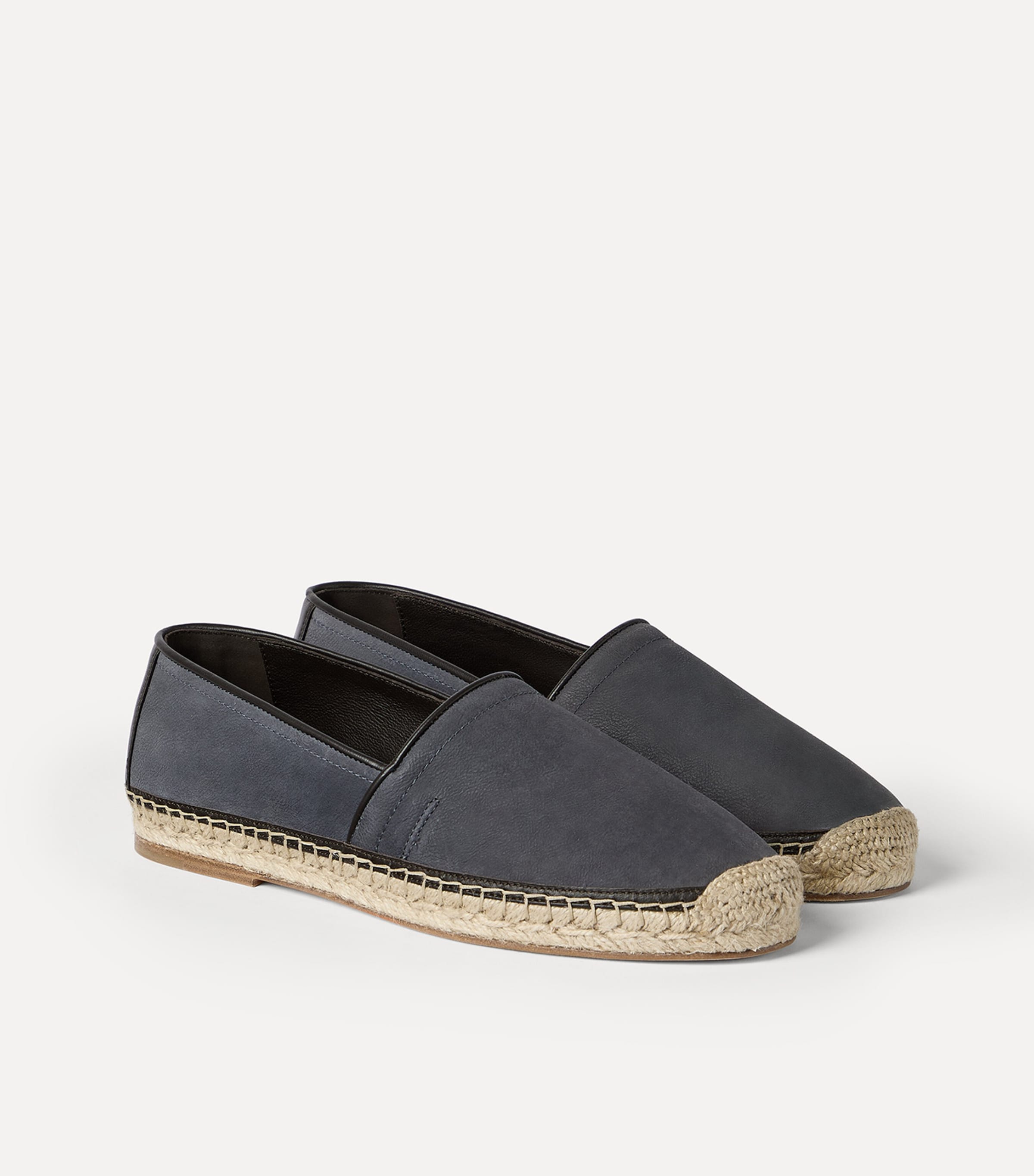 Brunello Cucinelli Grained Calfskin Espadrilles Image 3
