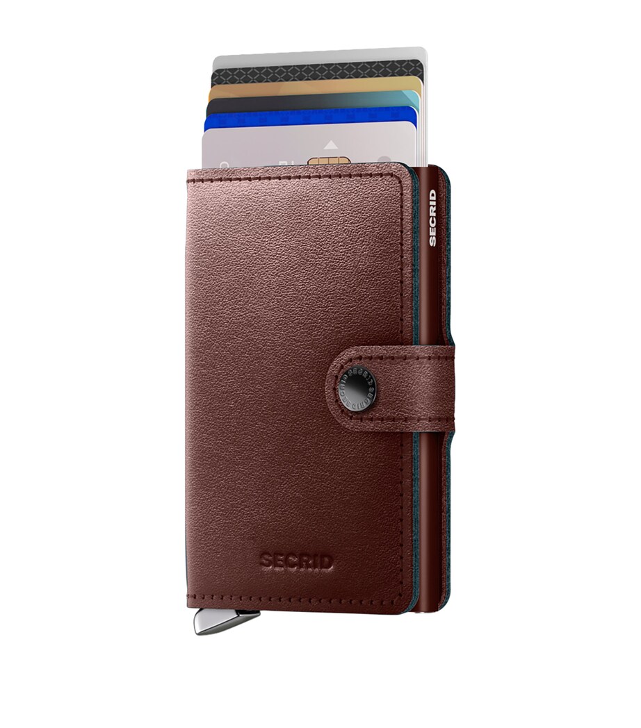 Secrid Leather Optical Miniwallet Dark Brown Image 1
