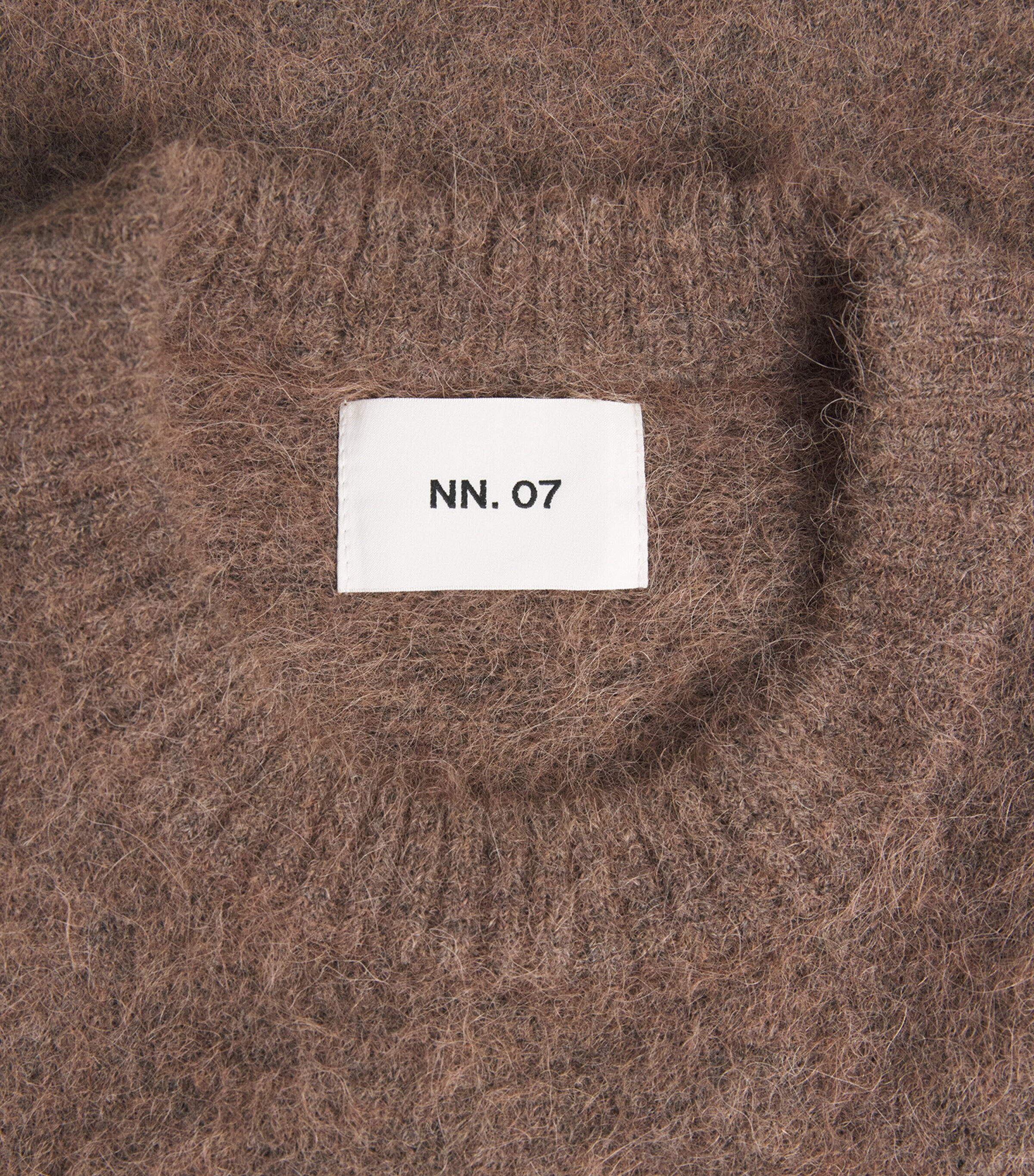 NN.07 Mens Alpaca-Blend Russell 60012 Sweater Mable Husk Image 6
