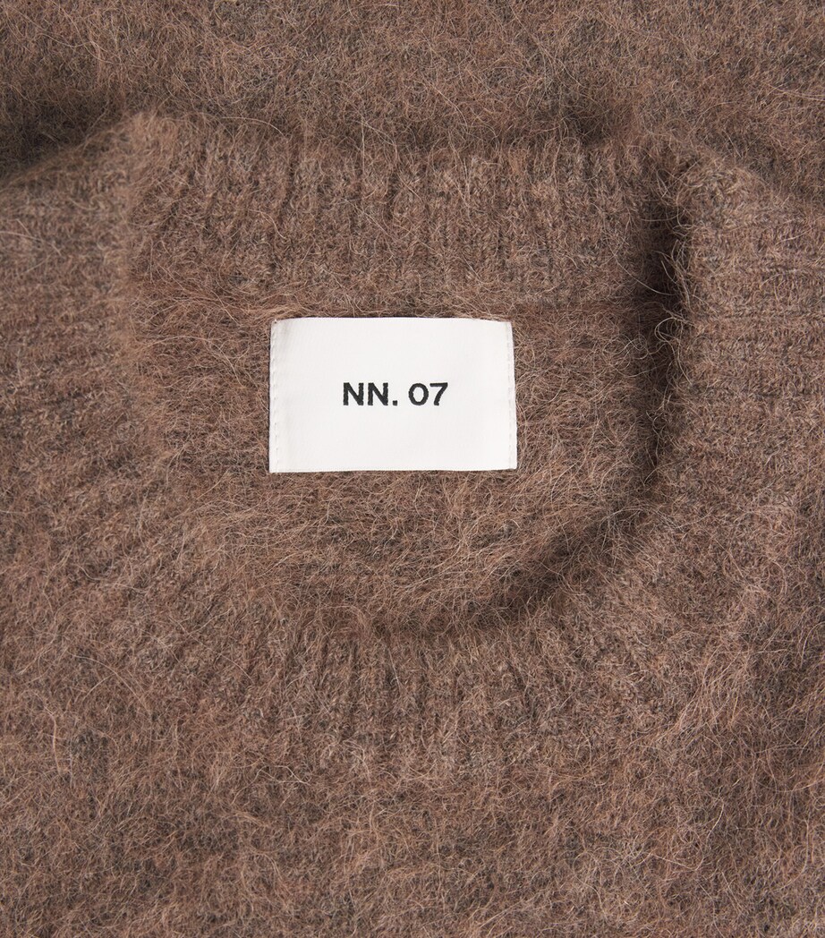 NN.07 Mens Alpaca-Blend Russell 60012 Sweater Mable Husk Image 6