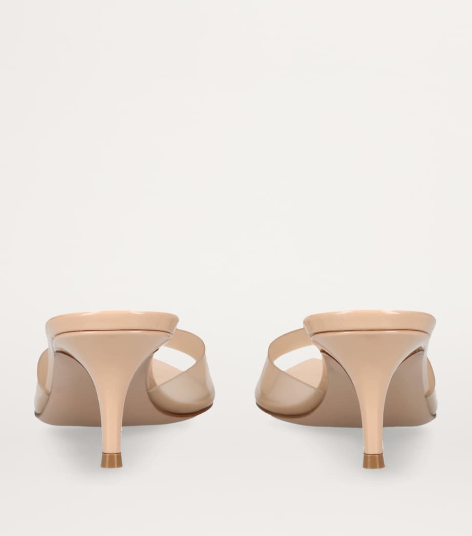 Elle Mules 55 BEIGE Image 3