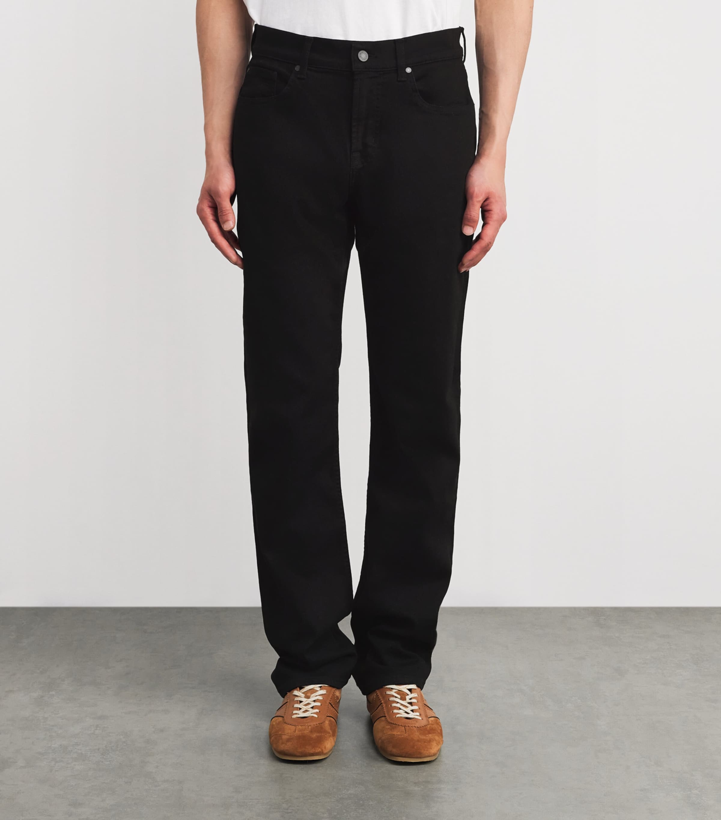 Standard Straight Jeans RINSE BLACK Image 3