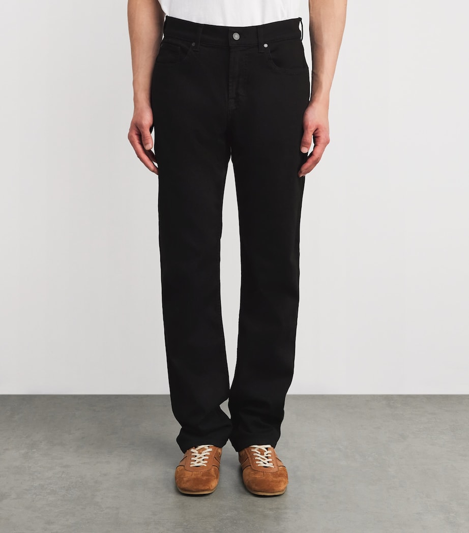 Standard Straight Jeans RINSE BLACK Image 3
