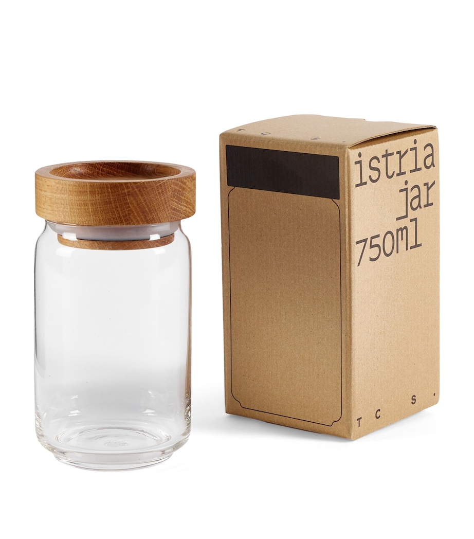 Istria Stacking Jar (750ml) OAK Image 2
