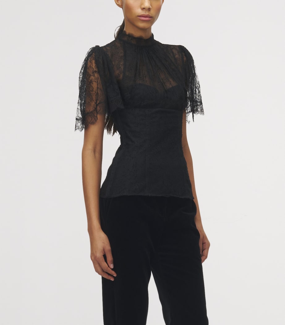 Lace-Detail Blouse 1000 Image 5