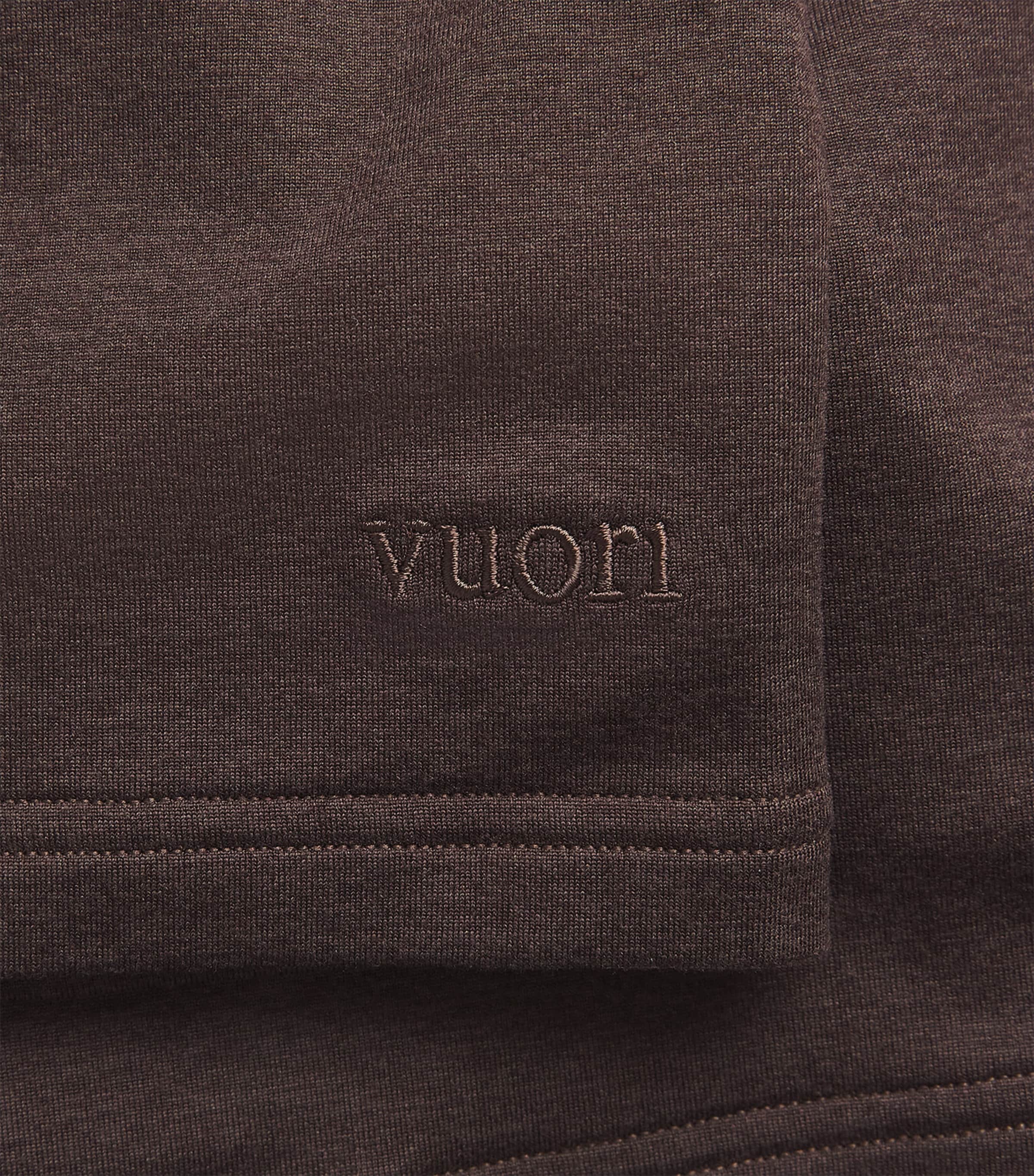 VUORI Womens Halo Shorts Java Heather Image 6