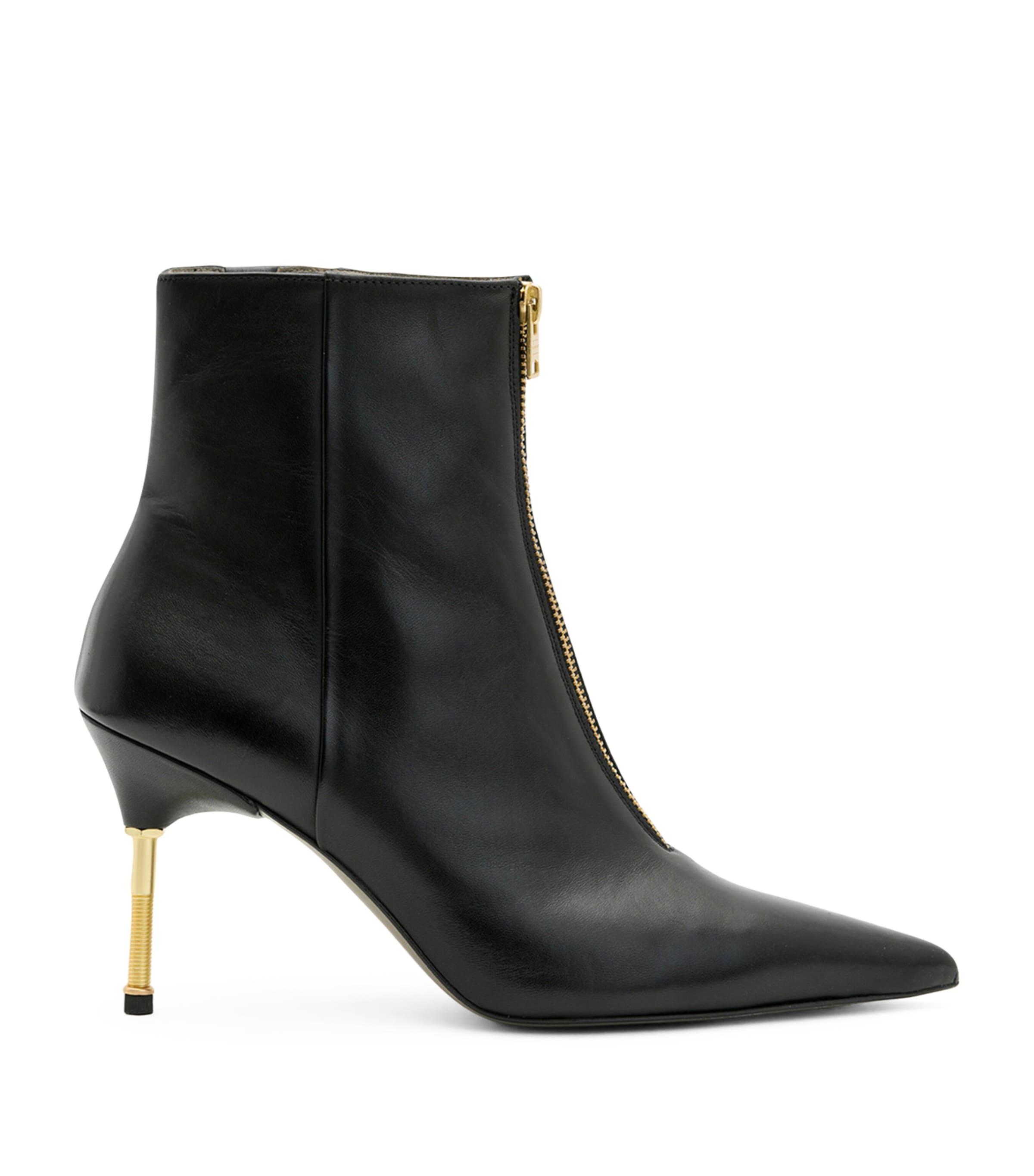 Allsaints Leather Natasha Boots 52 In Black