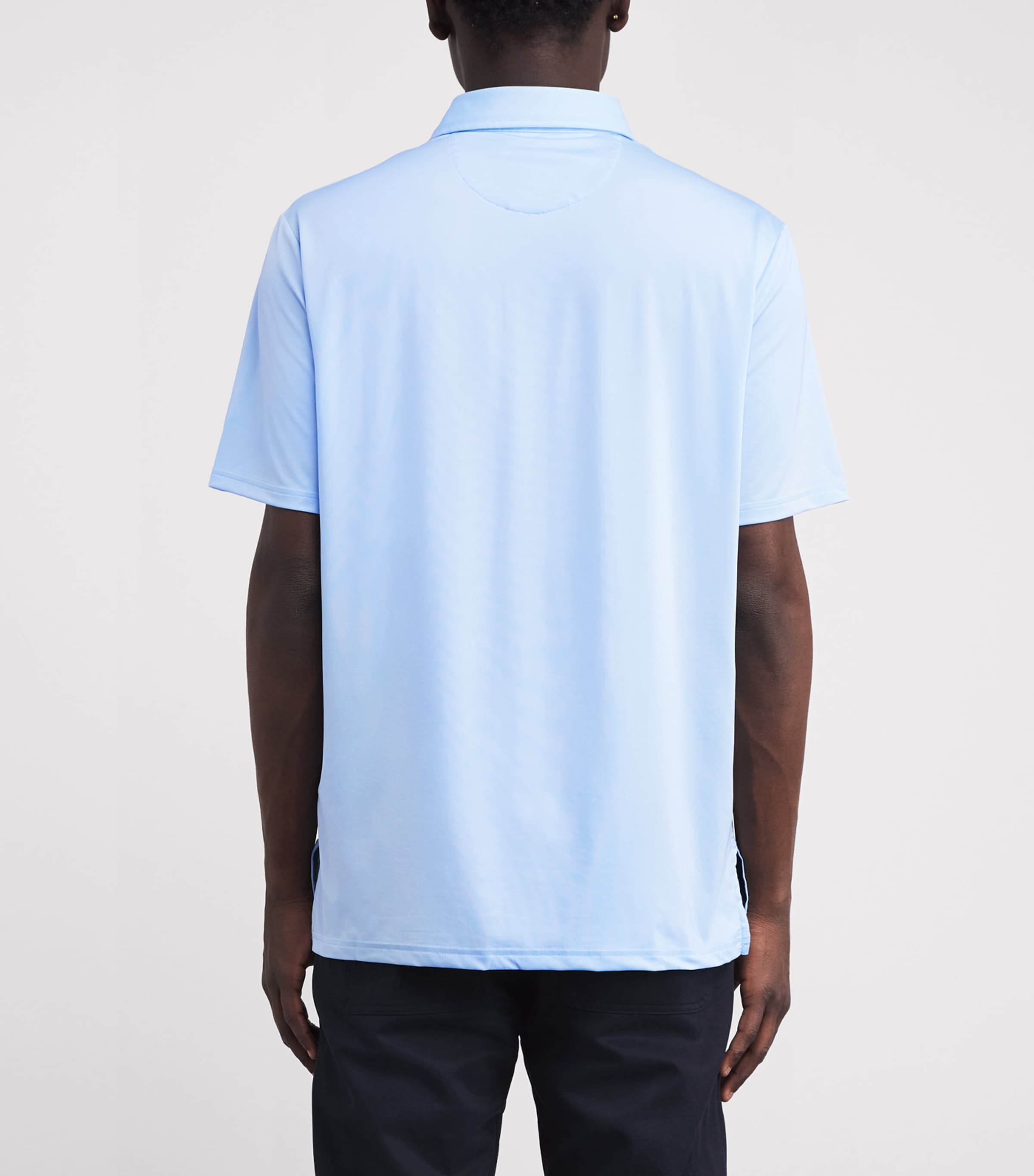 Classic Fit Performance Polo shirt OFFICE BLUE Image 4