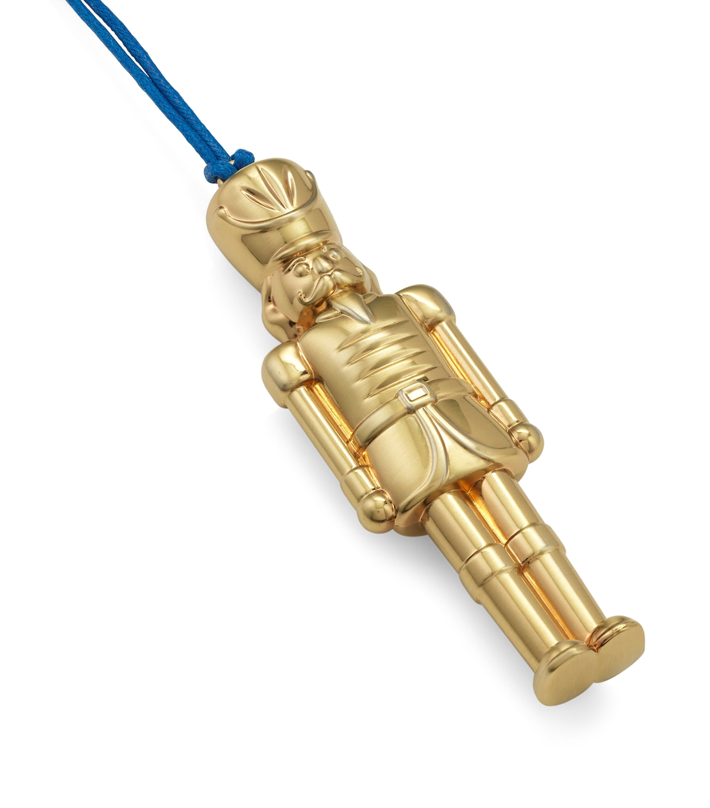 Metal Nutcracker Ornament GOLD Image 3