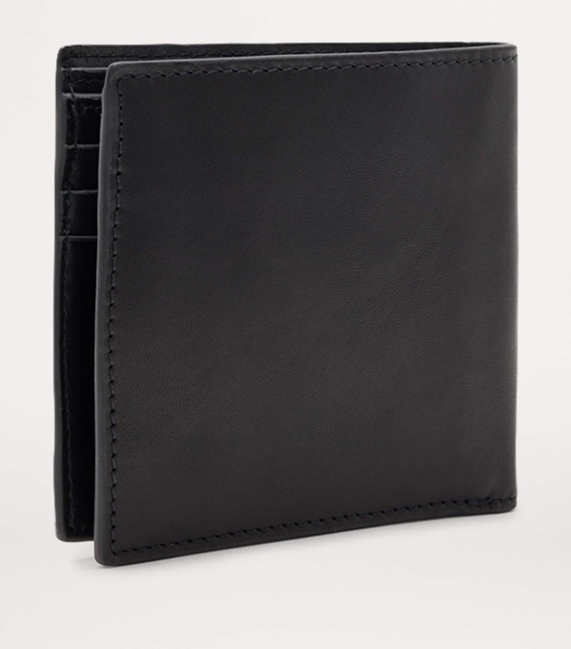 Calfskin Delph Bifold Wallet BLACK Image 3