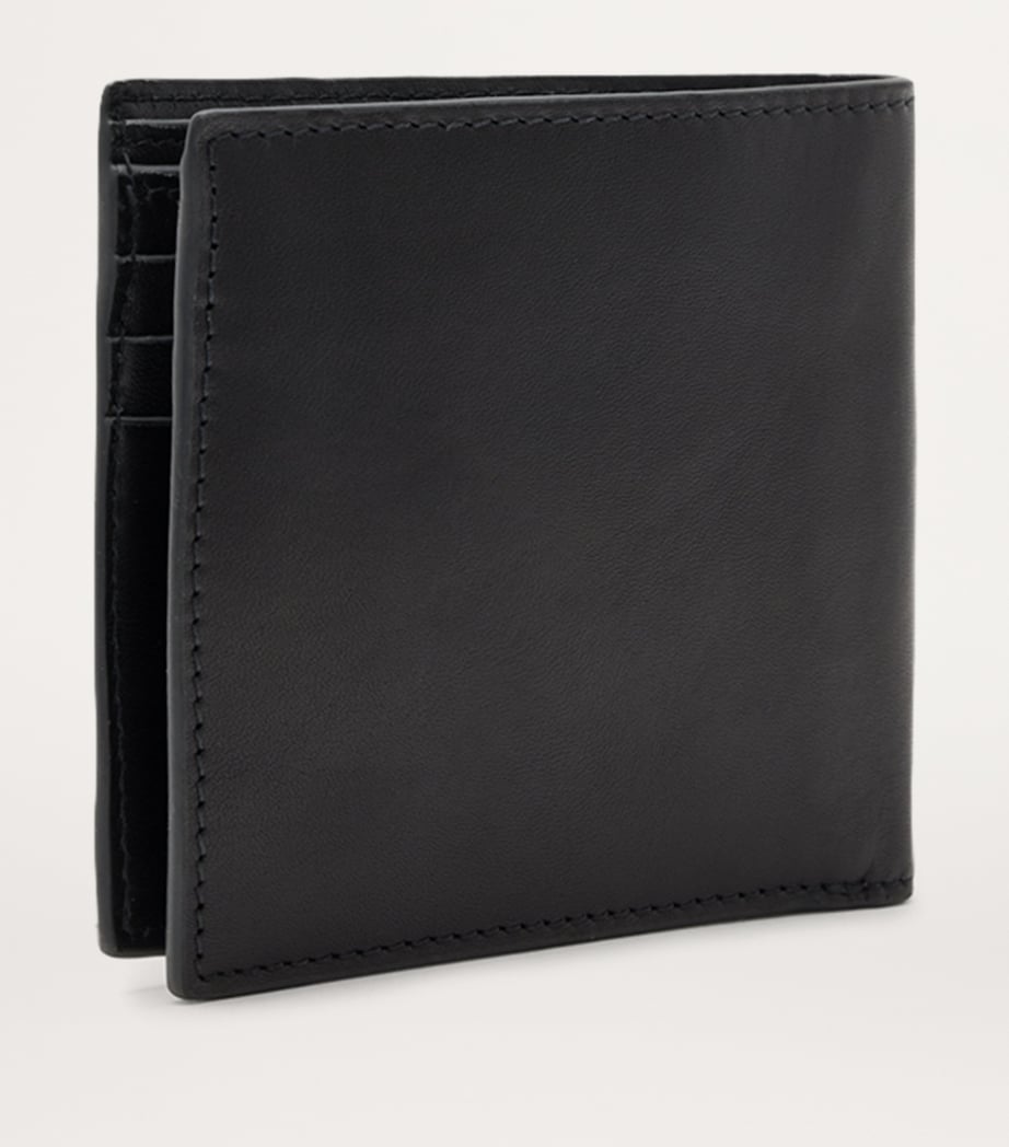 Calfskin Delph Bifold Wallet BLACK Image 3