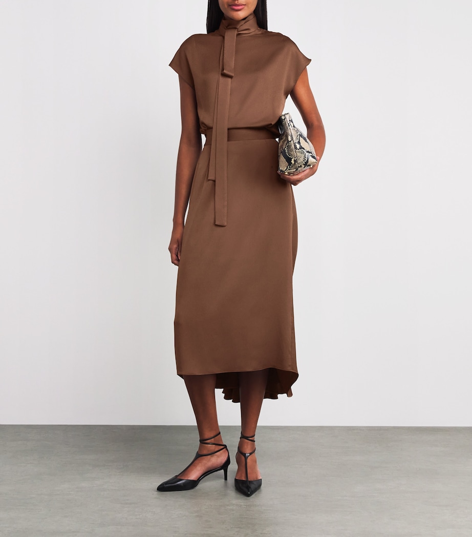 Charmeuse Nyx Maxi Skirt BRW Image 2