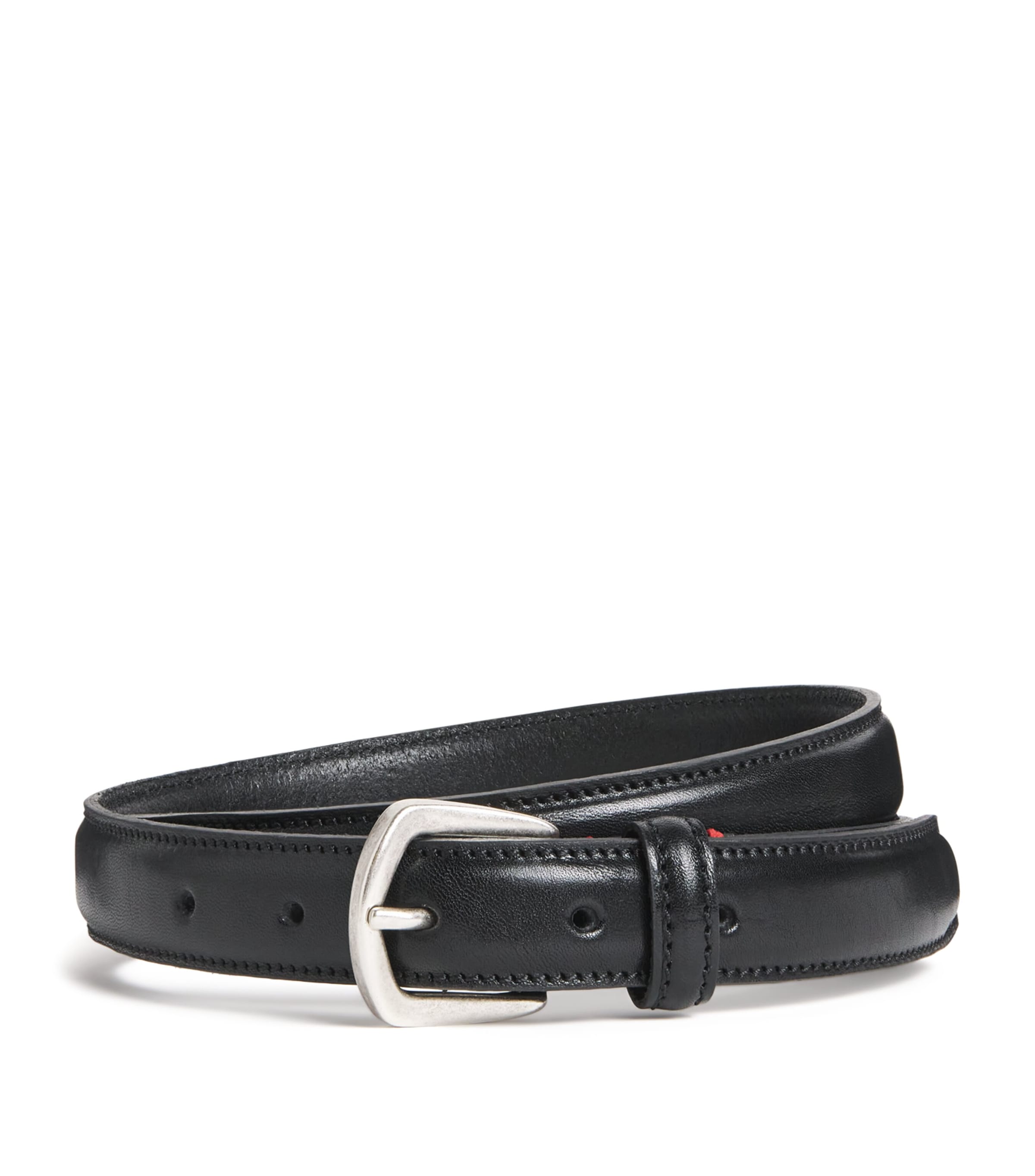 Leather Belt NERO Image 1