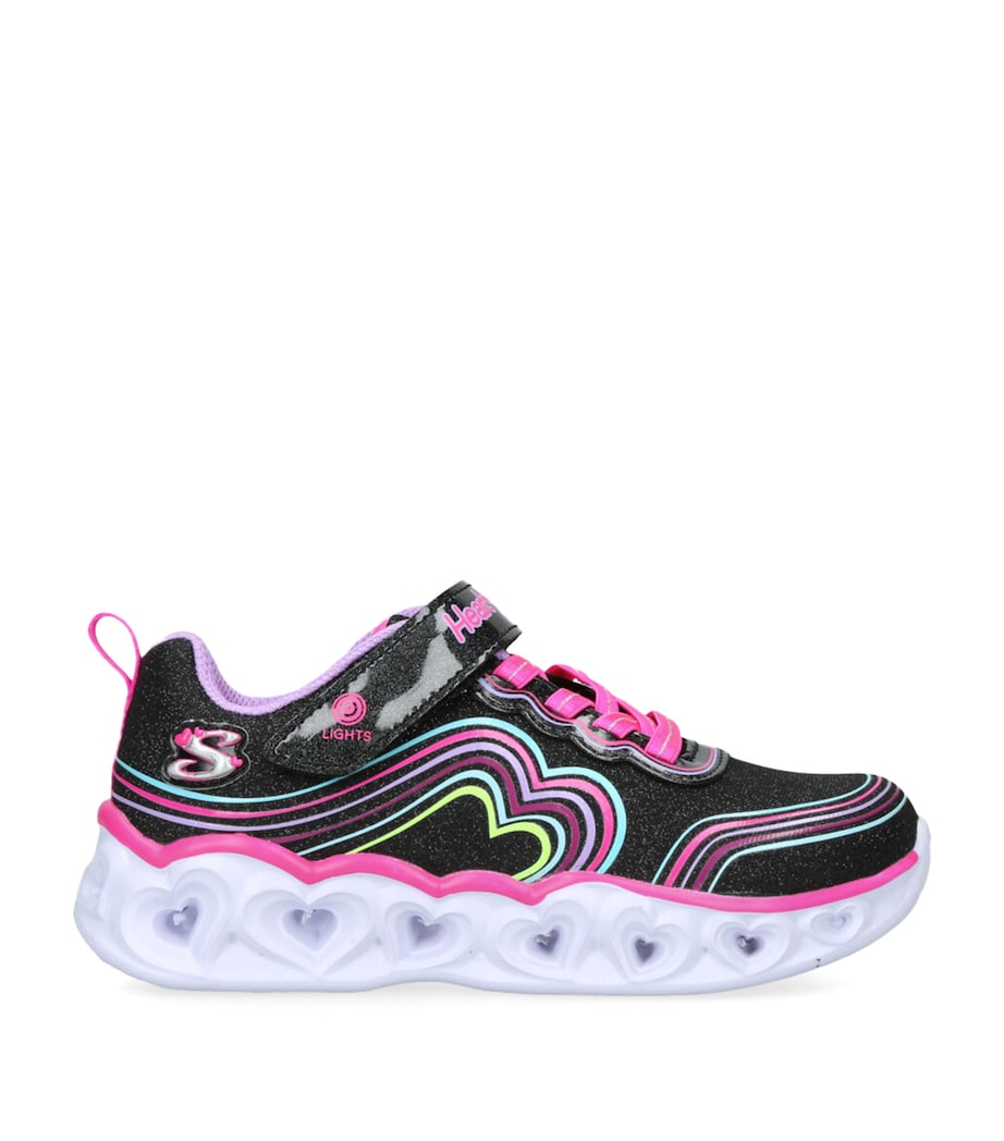 Skechers Heart Lights Sneakers Black Image 1