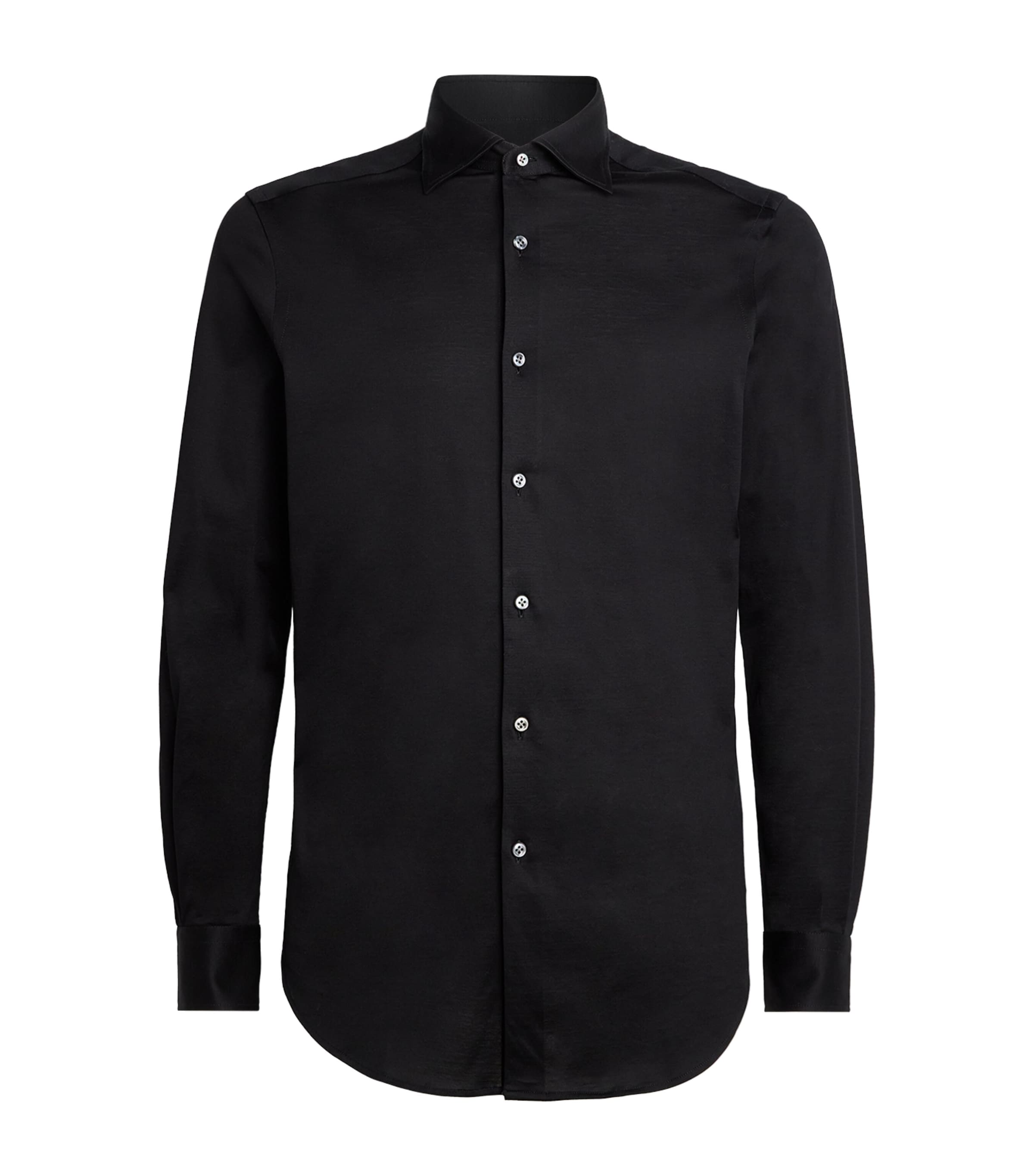 Pal Zileri Cotton Shirt In Black