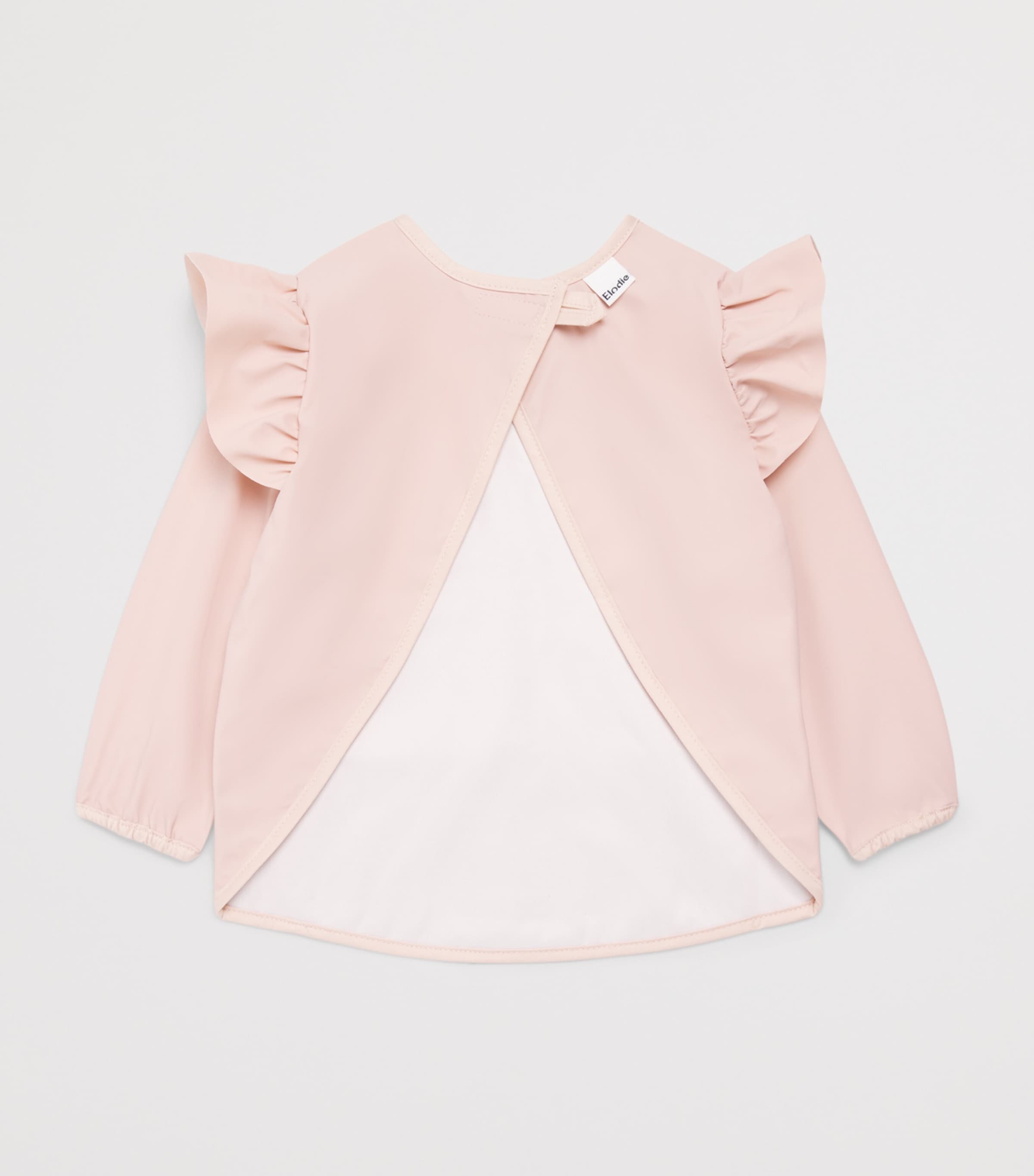 Elodie Pink Bow Print Long-Sleeve Bib | Harrods UK