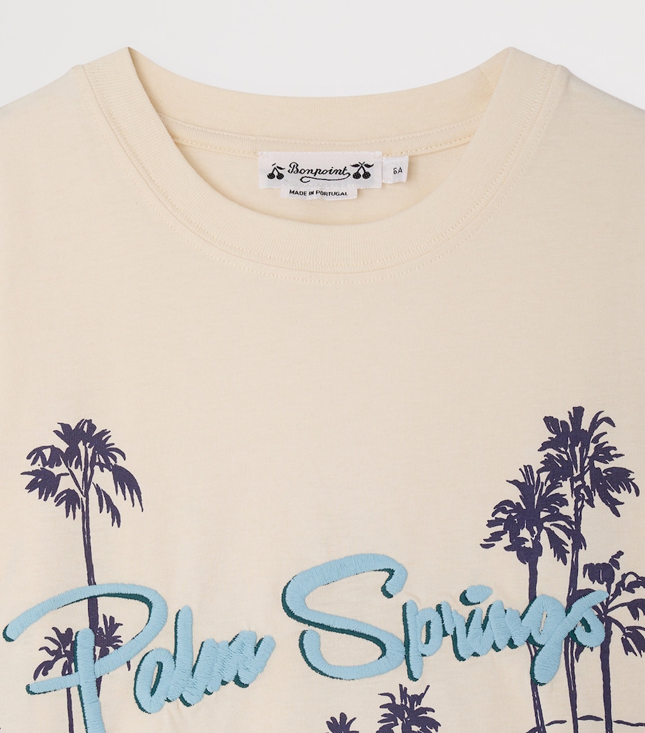 Organic Cotton Eidan T-Shirt (4-8 Years) UPB IVOIRE Image 3